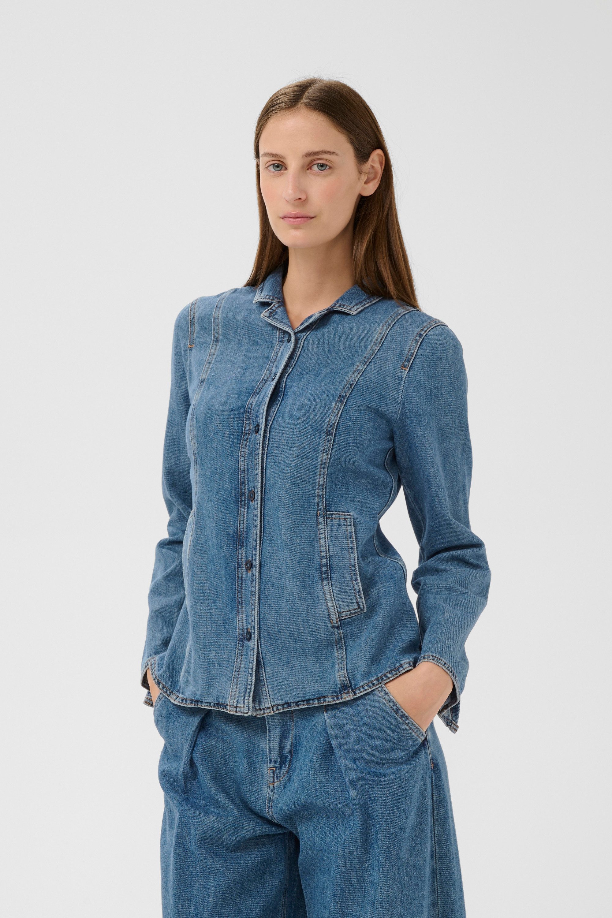 InWear Jeanshemd Jeanshemd DOPHINAIW