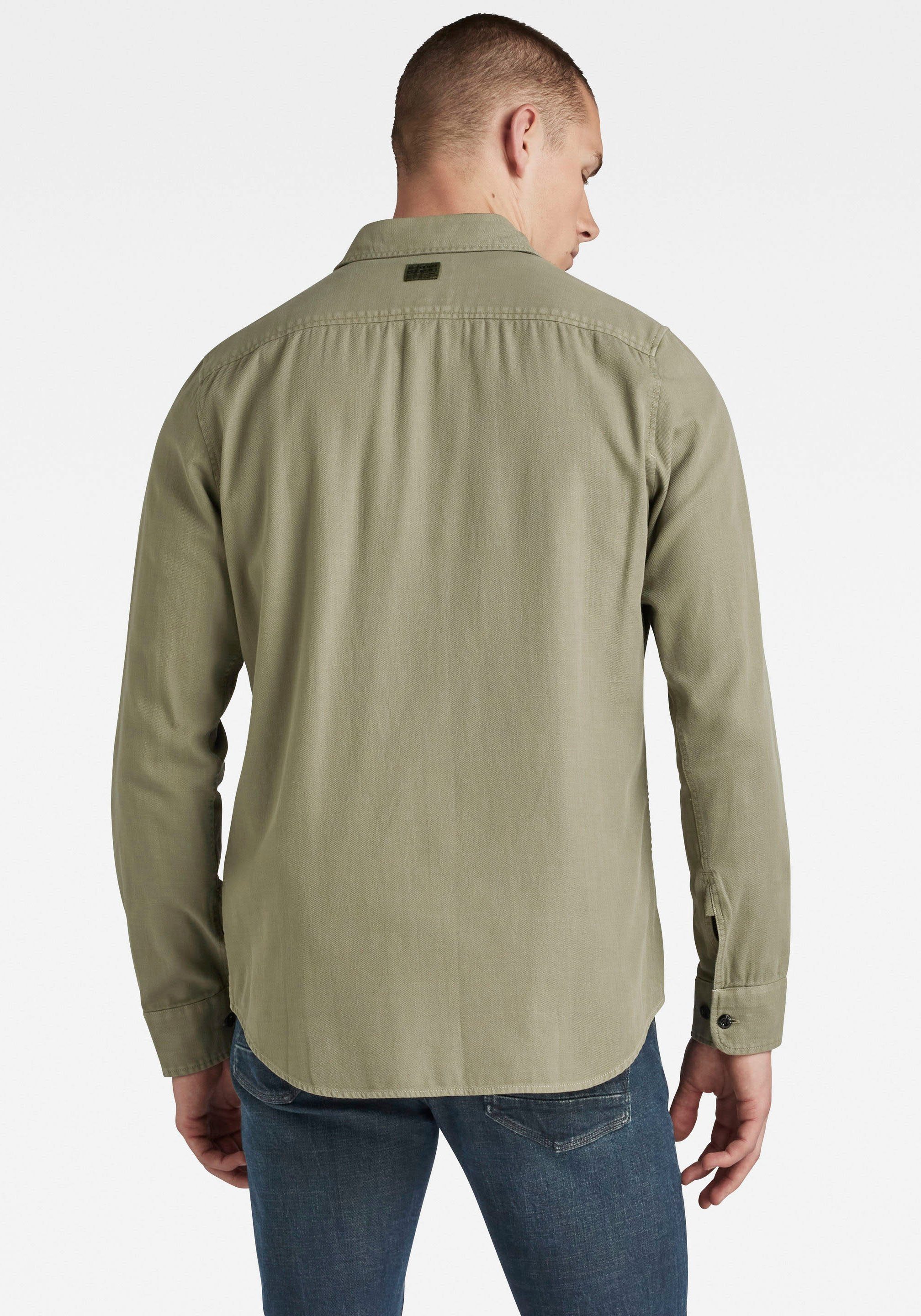 G-STAR Jeanshemd Marine Slim mit Pattentaschen – Bild 3 von 5