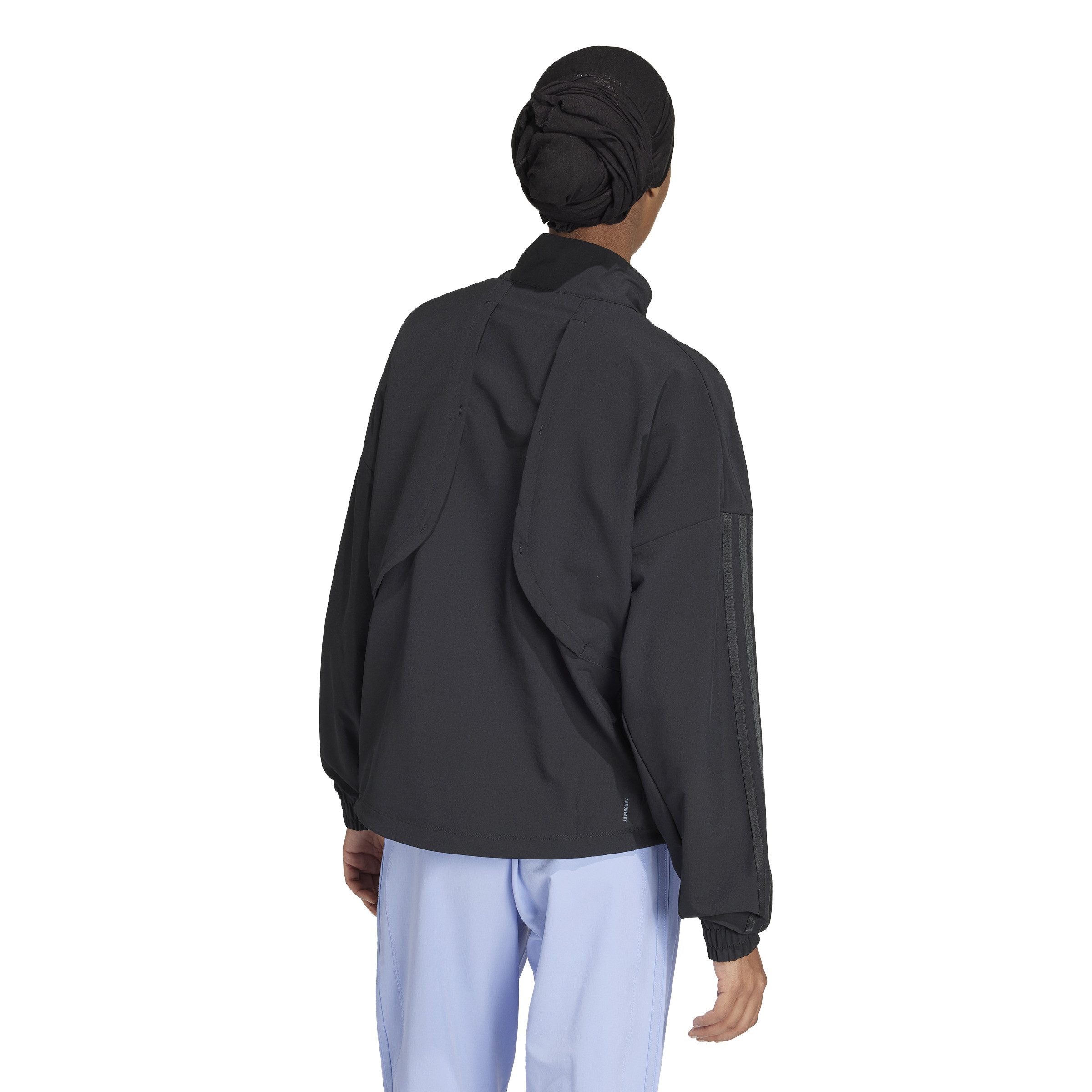 adidas Performance Langarmshirt PACER W JACKET BLACK