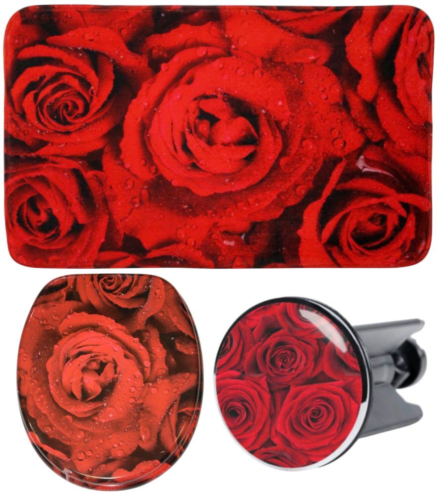 Badaccessoire-Set Rosen