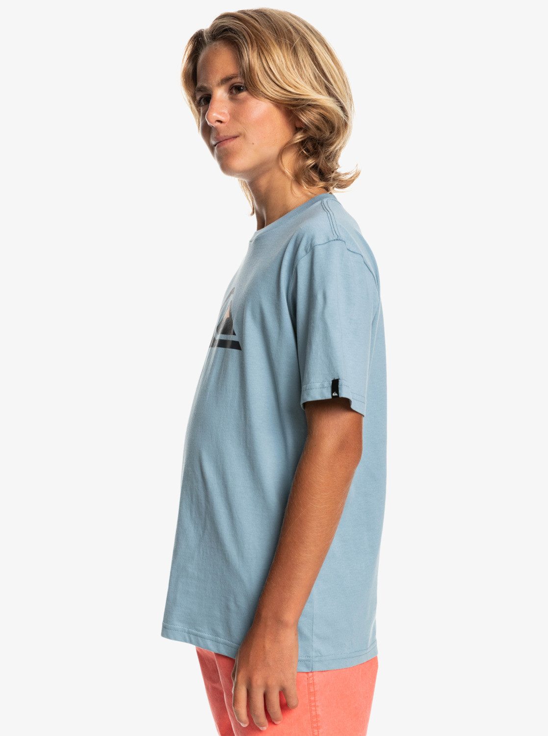 Quiksilver T-Shirt Comp Denim Faded Logo