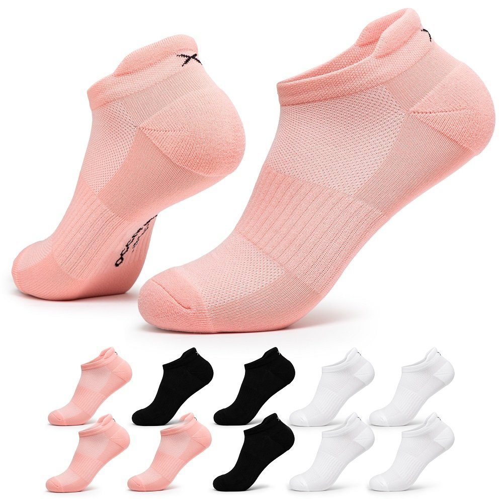 OCCULTO Sportsocken Occulto Damen Sport Sneaker Socken 10er Pack (Modell:  Katrin) (10-Paar)