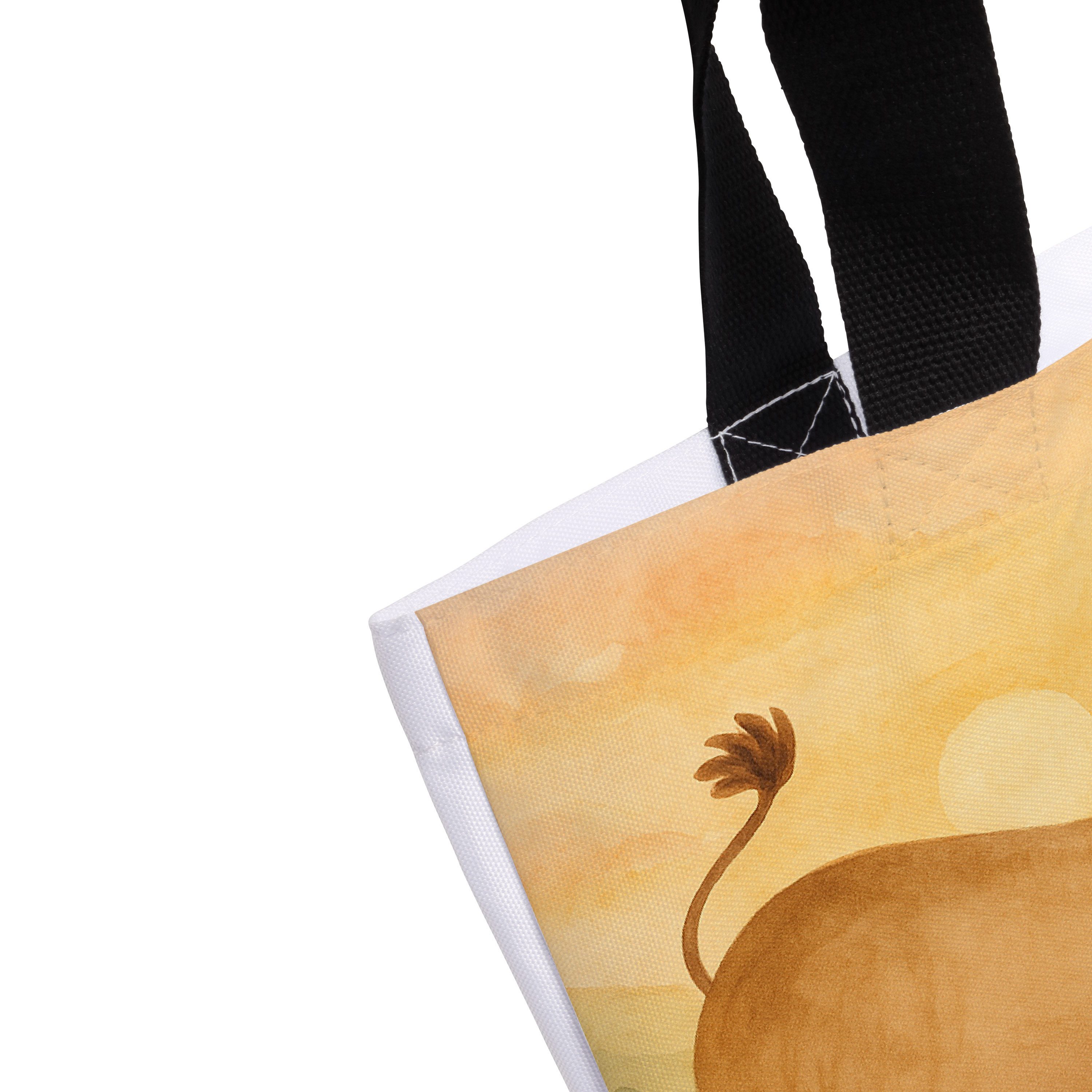 Mr. & Mrs. Panda Shopper Sternzeichen Stier Design, Tote Bag, Weiß, Tasche, Reisetasche, Lapto (Packung), Tote Bag Tragetasche Ochse