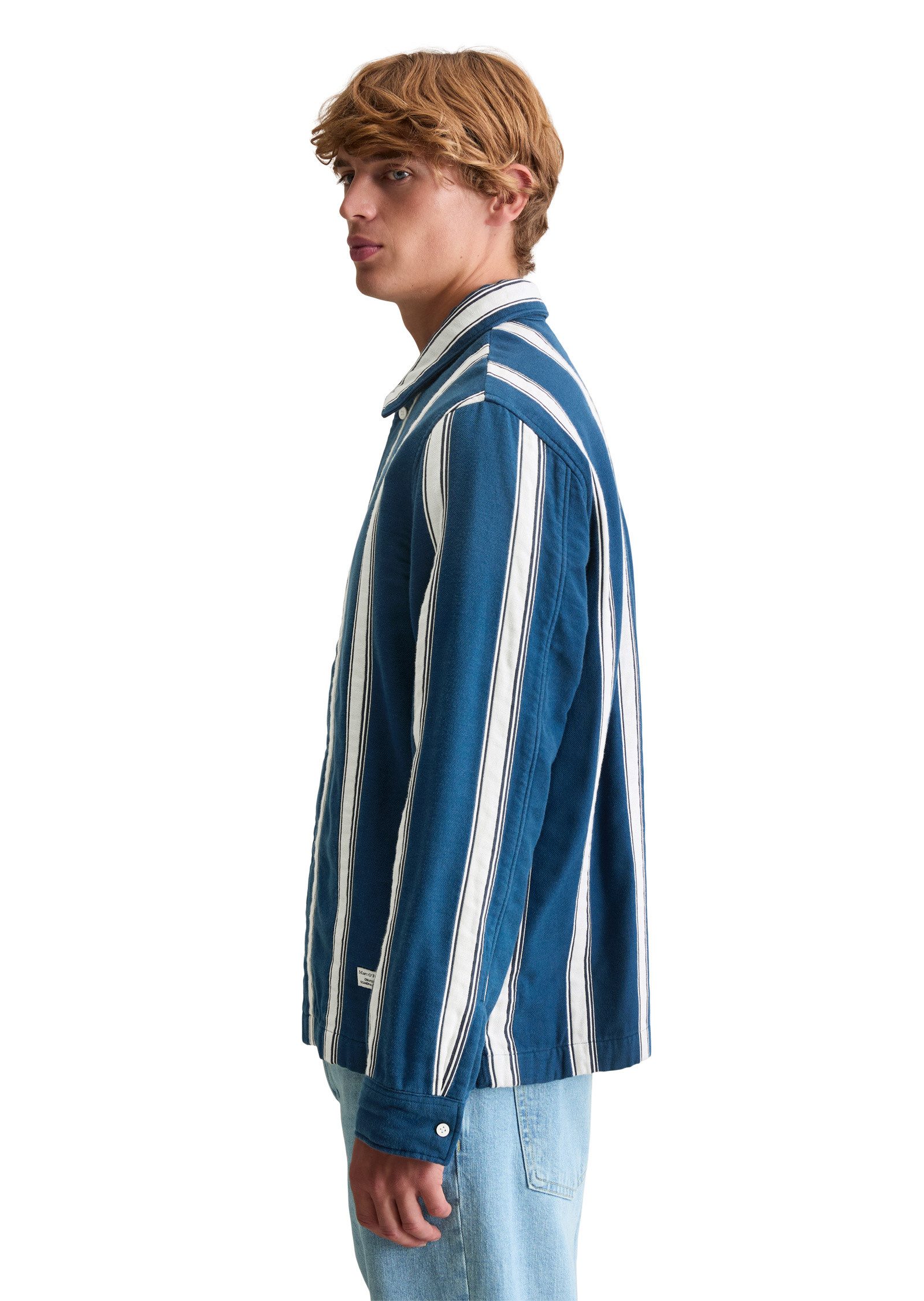 Marc O'Polo DENIM Kurzjacke mit vertikalen Streifen