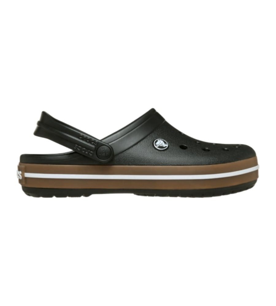 Crocs Sandale Crocband Gum Clog schwarz -1 Paar Badeschuh