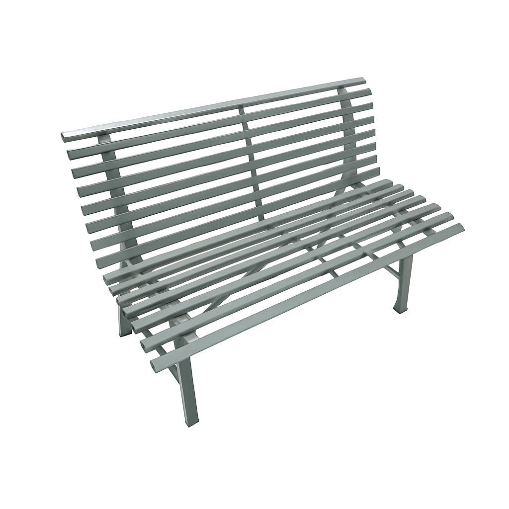 Greemotion Gartenbank [Palermo] Balkonbank Stahl 116x60x78 cm
