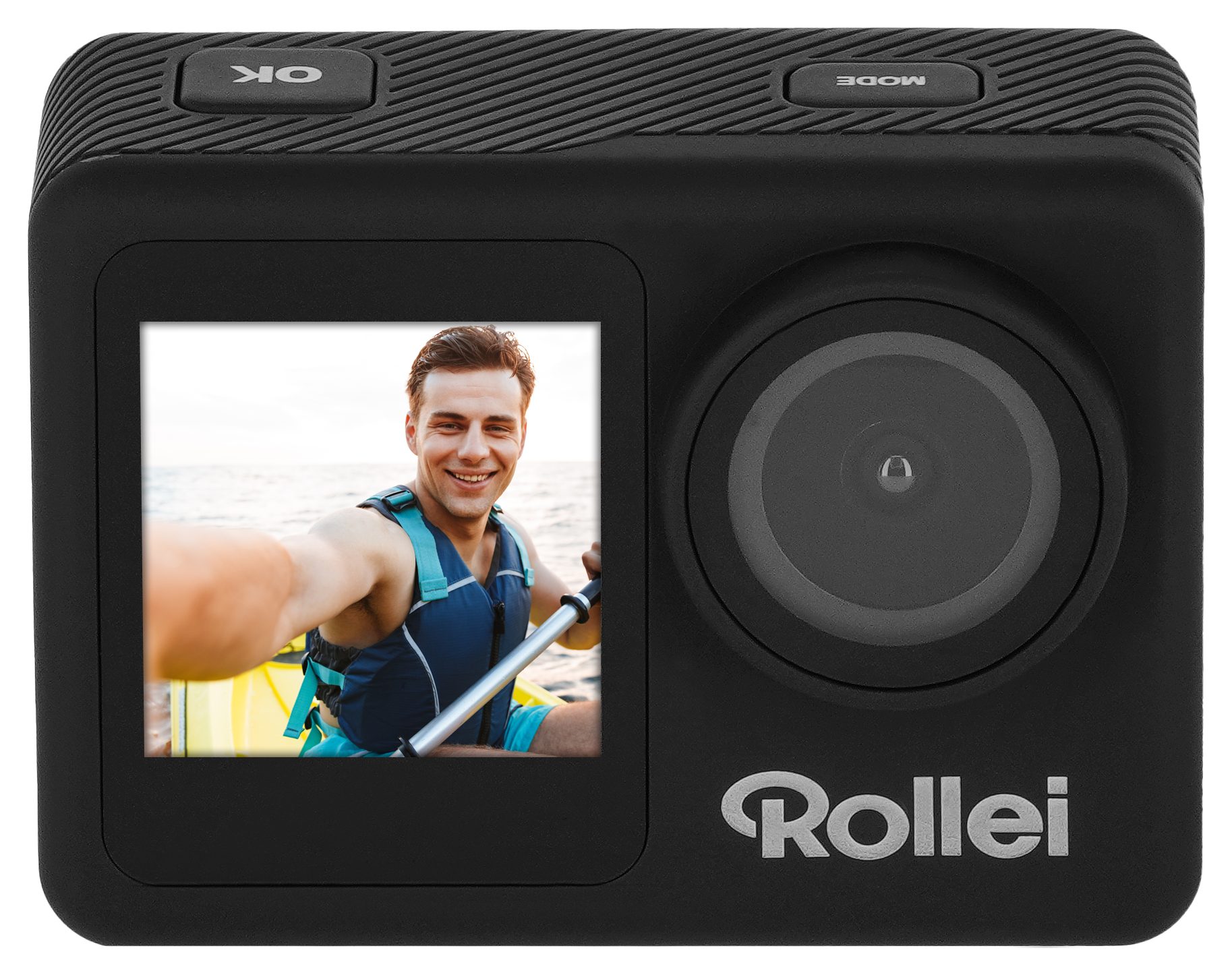 Action Kamera ROLLEI D2 Pro 4K Wasserdicht mit Touch-Display und Action Cam