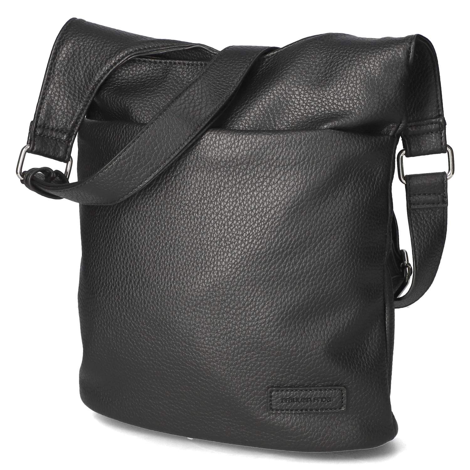 Fräulein Frida Handtasche Fräulein Frida FF2062,100 Damen Umhängetaschen Synthetik black