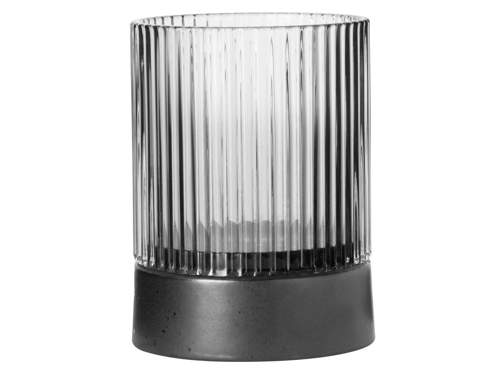 ASA SELECTION Windlicht Juna Windlicht mit Porzellanfuß clear 9,6cm