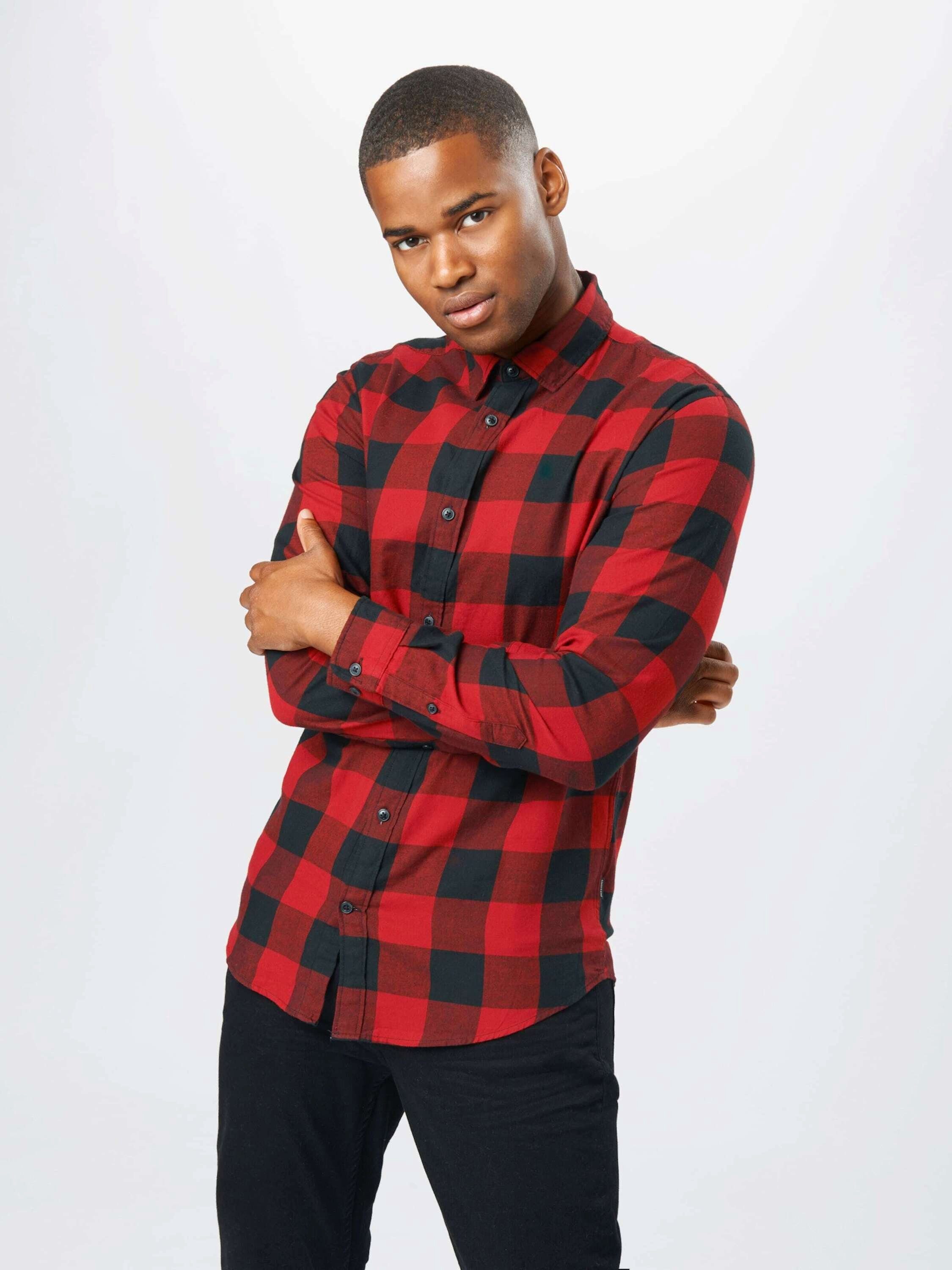 Jack & Jones Langarmhemd Gingham (1-tlg) günstig online kaufen
