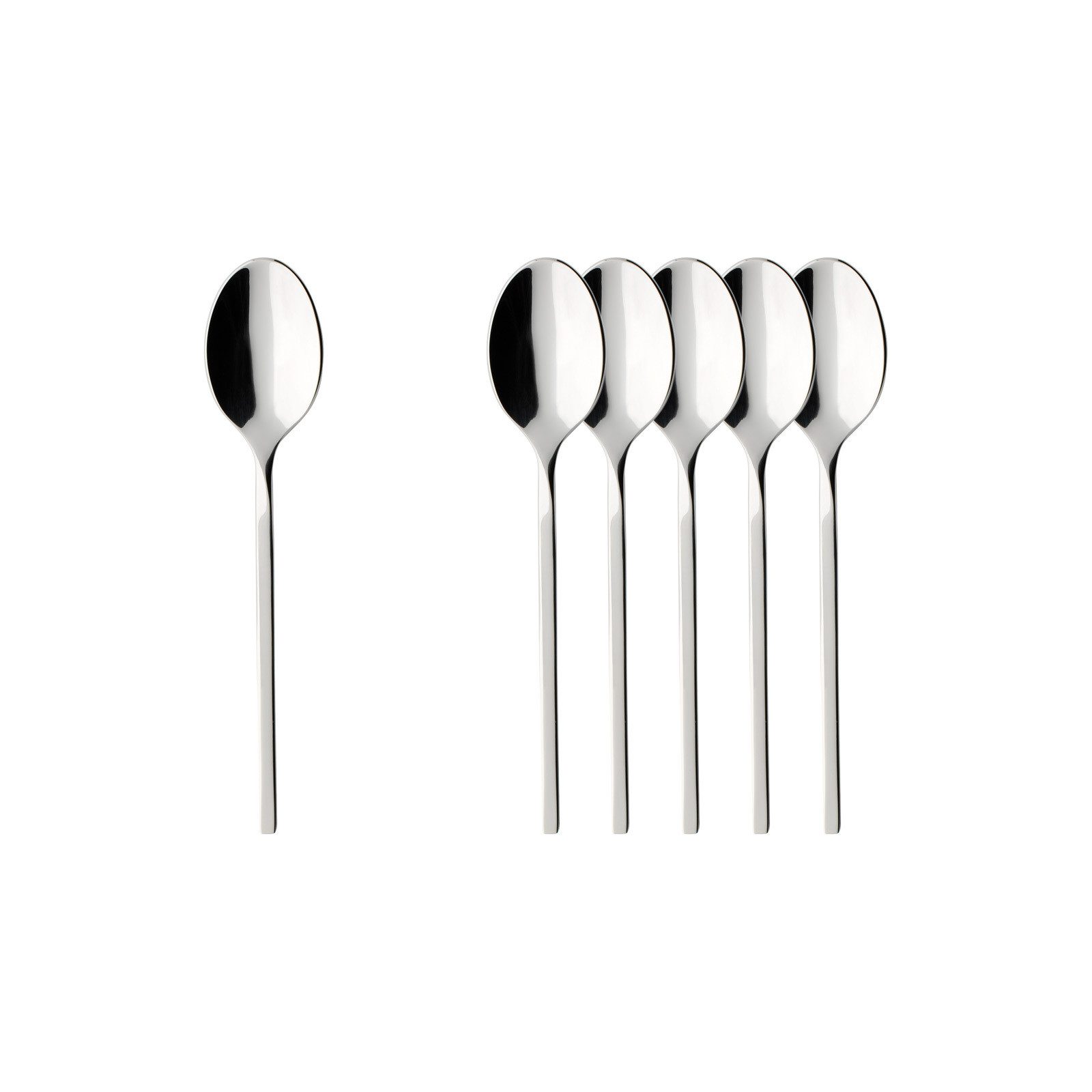Villeroy & Boch Kaffeelöffel NewWave Espressolöffel 10,8 cm 6er Set (6 Stück)