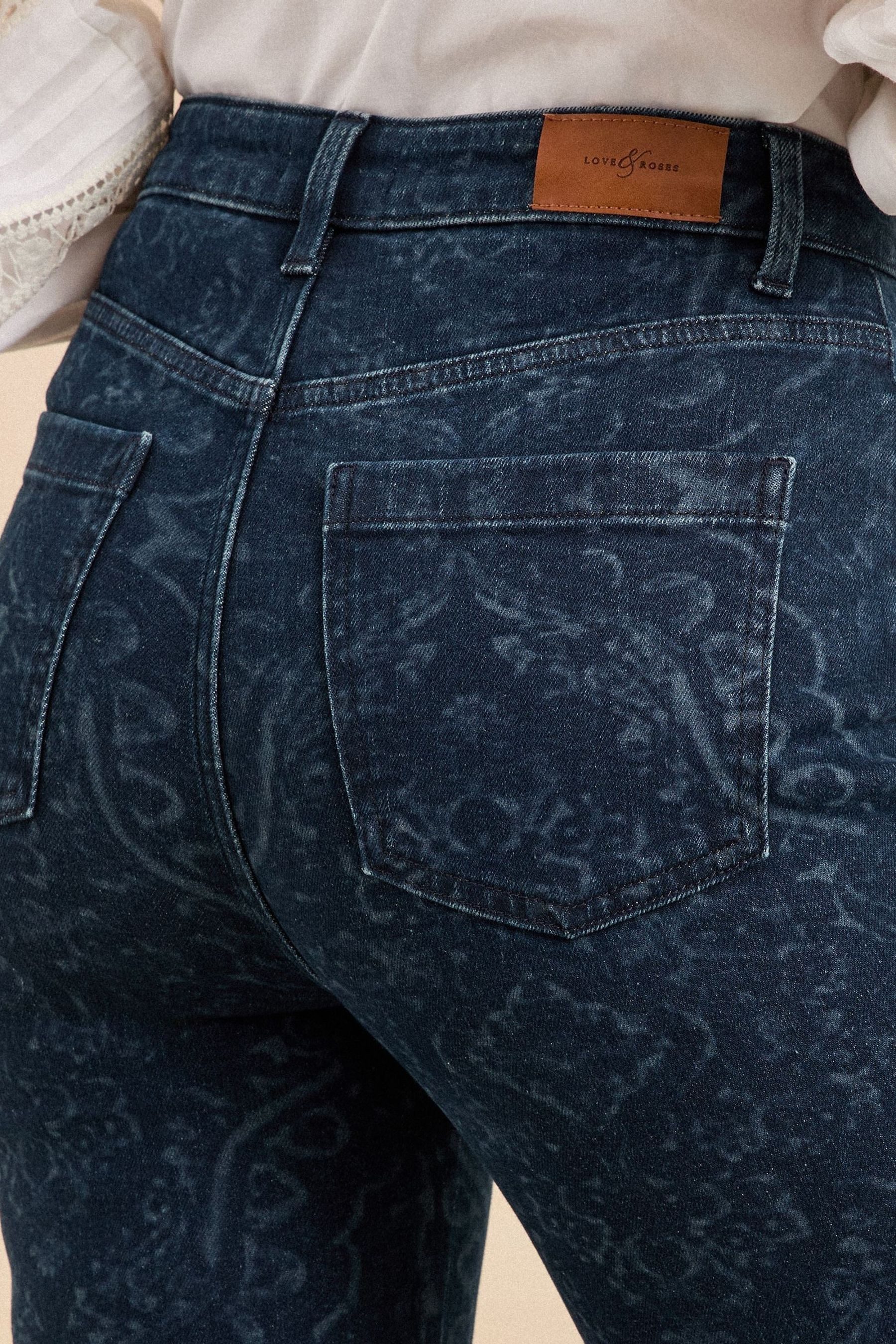Love & Roses Bootcut-Jeans Love & Roses Bootcut-Jeans, Regular (1-tlg)