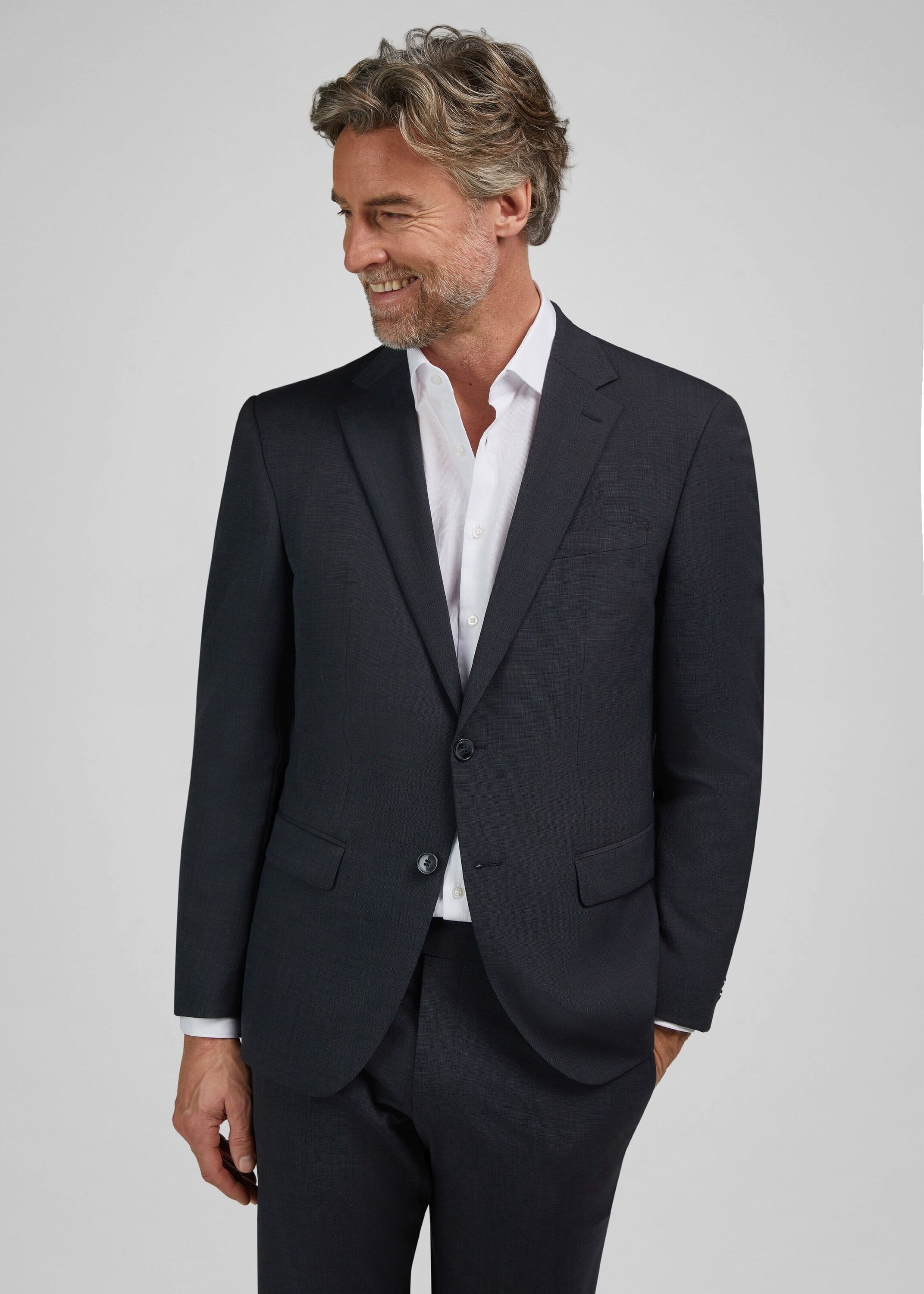 HECHTER PARIS Sakko H-XTENSION Jacke im modernen Schnitt für perfekte Passform