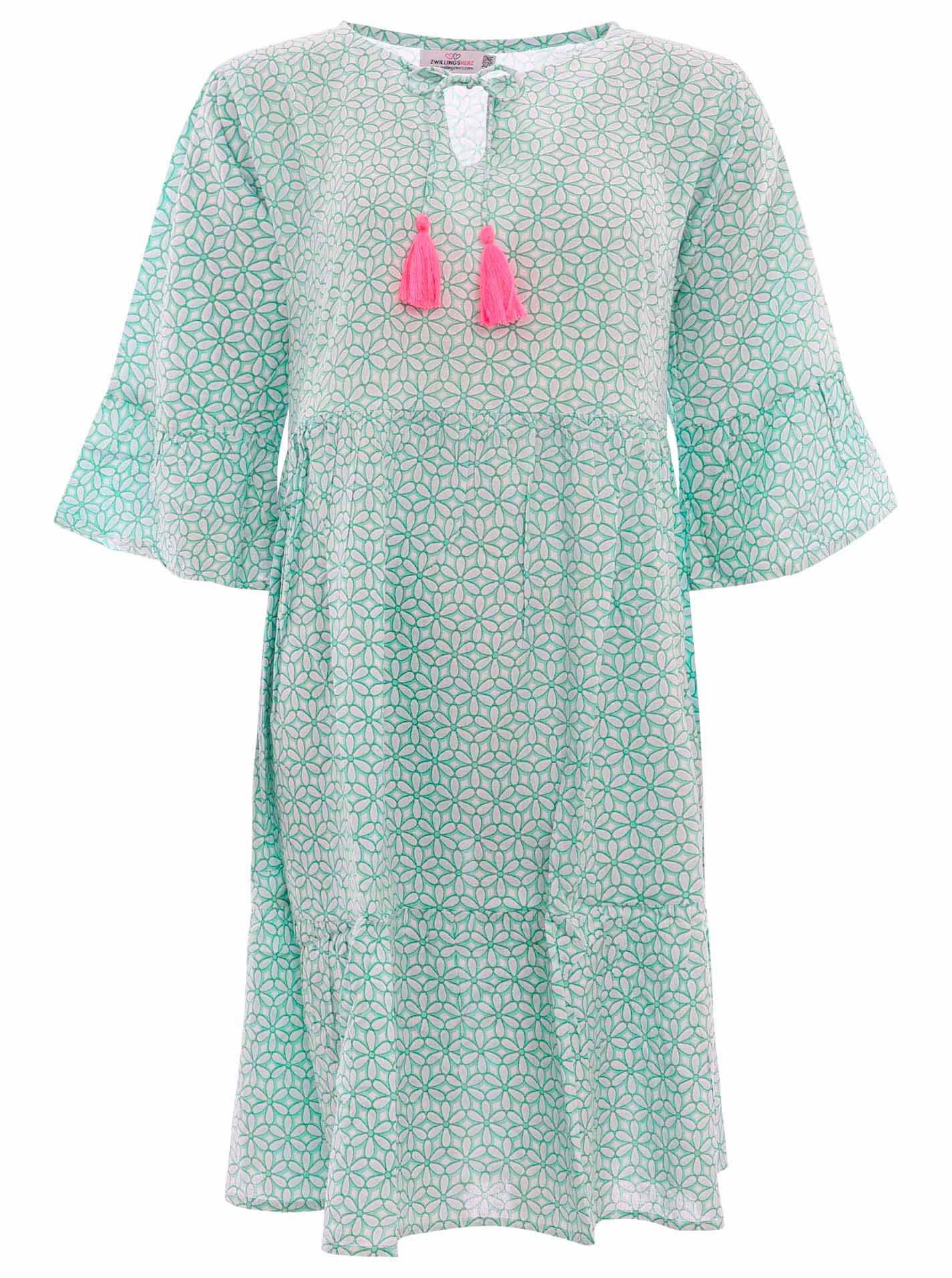 Zwillingsherz Sommerkleid vorm zum Binden günstig online kaufen