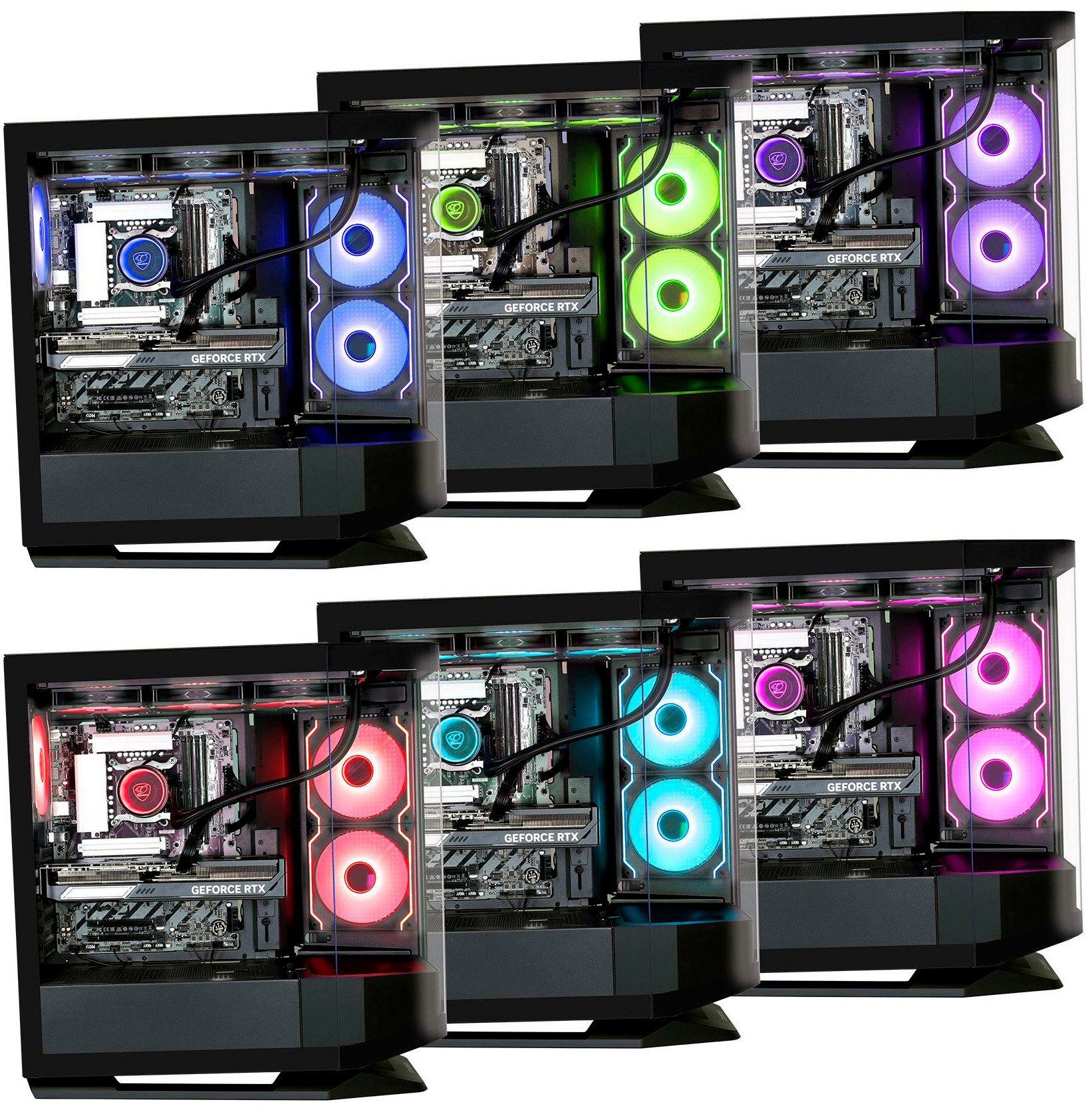 Cougar FV270 BK Core Ultra 7 270K Plus 32GB DDR5 1TB SSD Gaming-PC (Intel® Core Ultra 7 270K Plus, RTX 5070 Ti, 32 GB RAM, 1000 GB SSD, Wasserkühlung, Windows 11, DDR5 RAM)