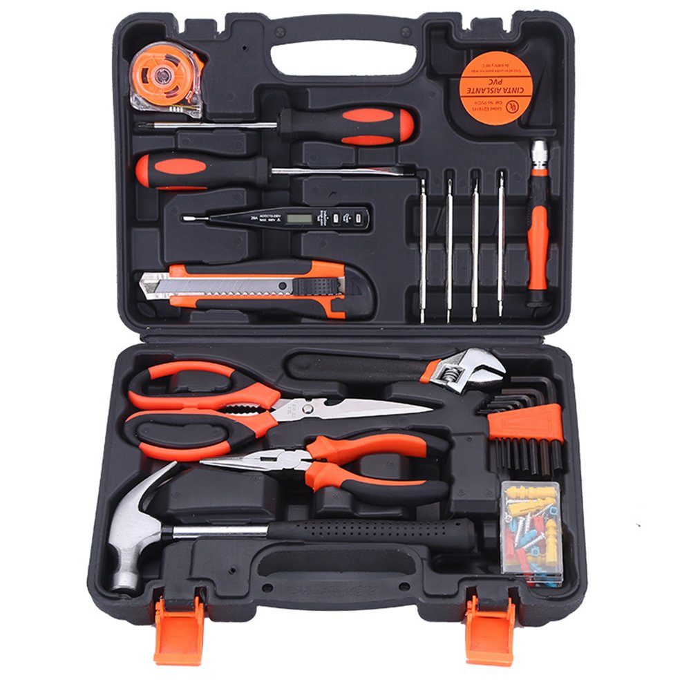 für Multitool-Set Reparaturwerkzeug, Werkzeugkoffer Dedom Hausgebrauch Werkzeugbox,Werkzeugkoffer,45-teiliges, den