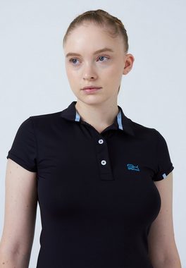 SPORTKIND Funktionsshirt Golf Poloshirt Damen & Mädchen schwarz