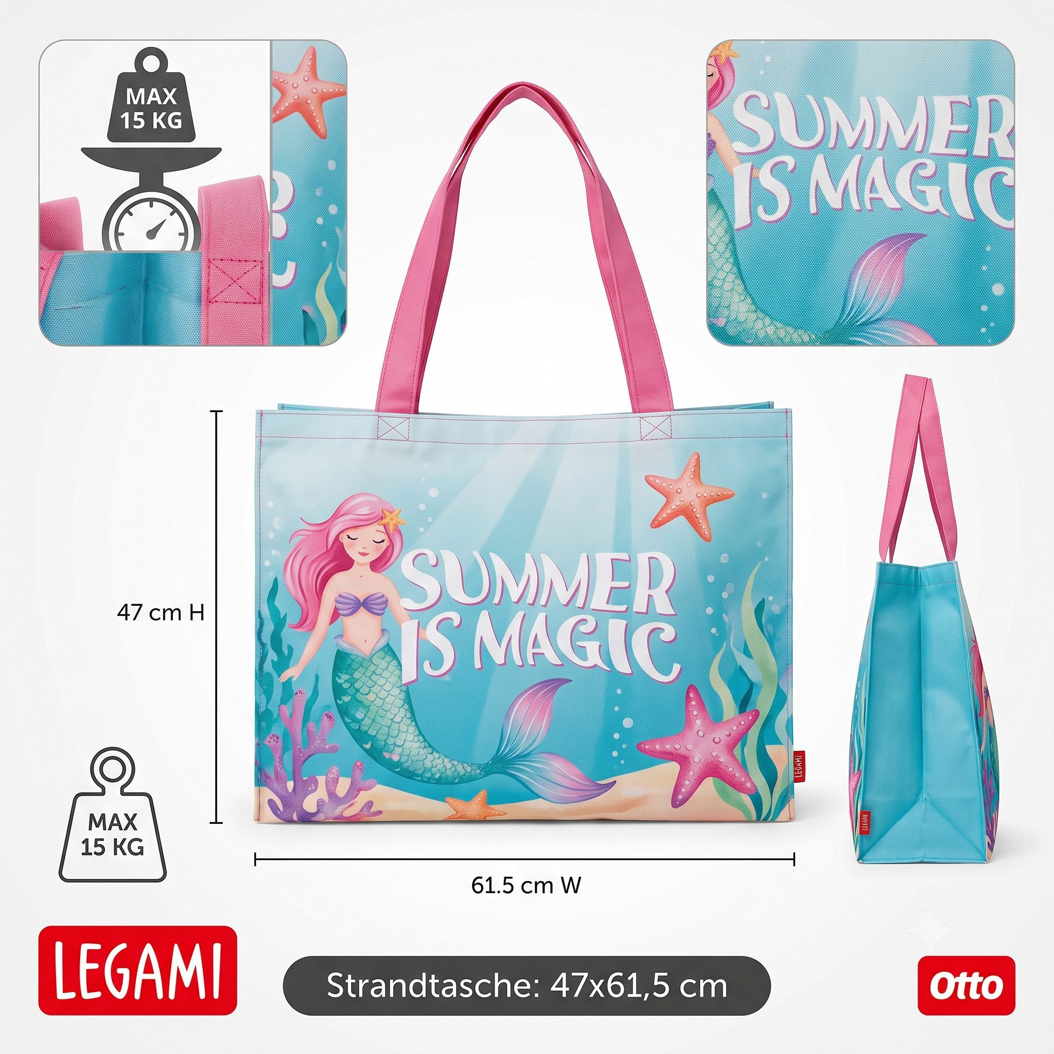 Legami Strandtasche Legami Besch Bag "Summer is magic"