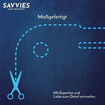 Savvies Schutzfolie für Samsung GT-S3570, Displayschutzfolie, 6 Stück, Folie klar