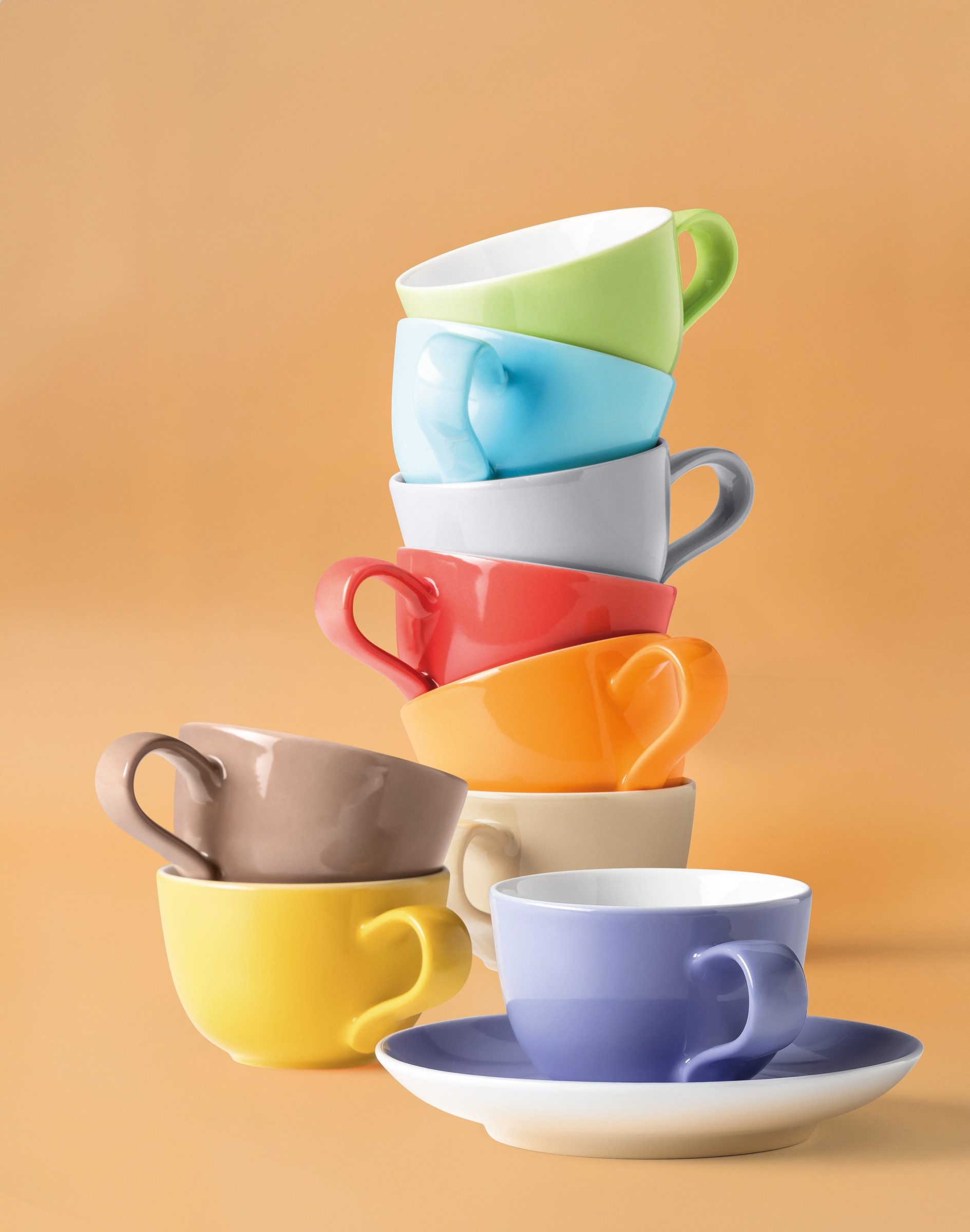 Seltmann Weiden Frühstücksteller Liberty Pure Colors, (1 St), Dessertteller, Kuchenteller