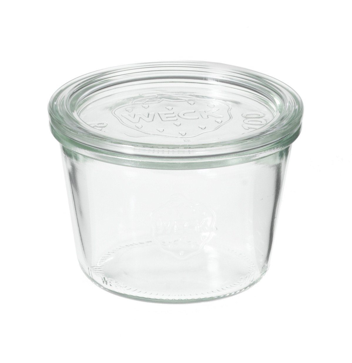 WECK Vorratsdose Weck Sturzglas 370 ml 10 cm Rand, Glas