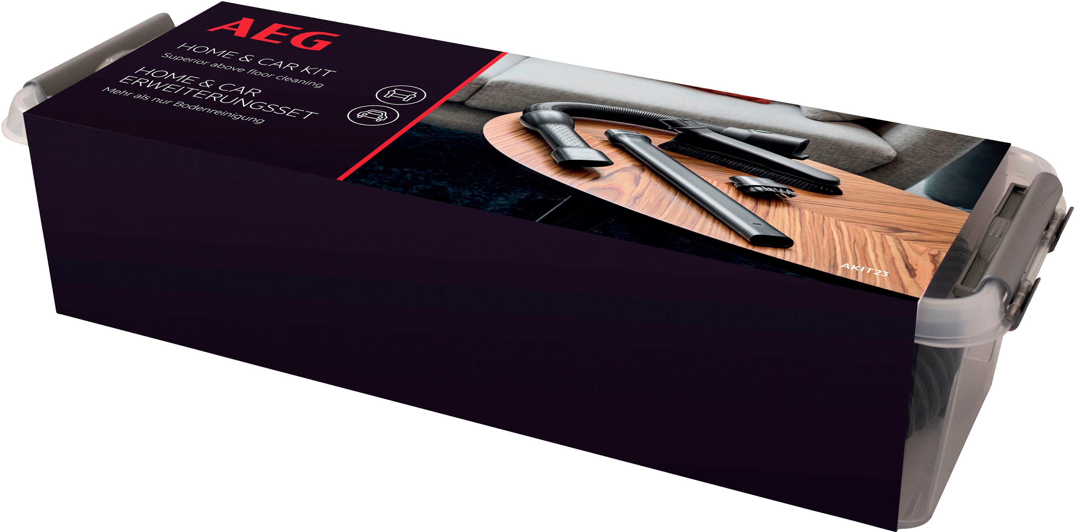 AEG Staubsaugerdüsen-Set AKIT23, Zubehör für die Modelle Art. Nr. 33677849, 84711845, 57942402, 74913929, (Set), dehnbarer Saugschlauch (58-120 cm)