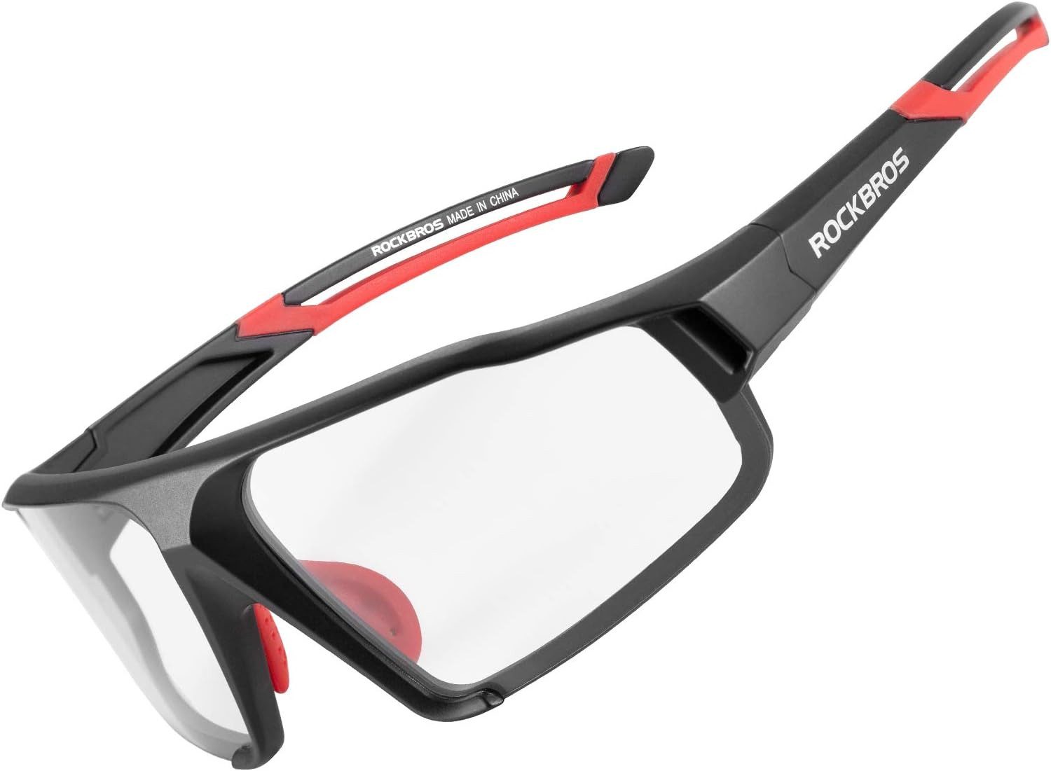 ROCKBROS Fahrradbrille Photochrome Unisex Fahrradsonnenbrille mit UV400 Schutz für Outdoor