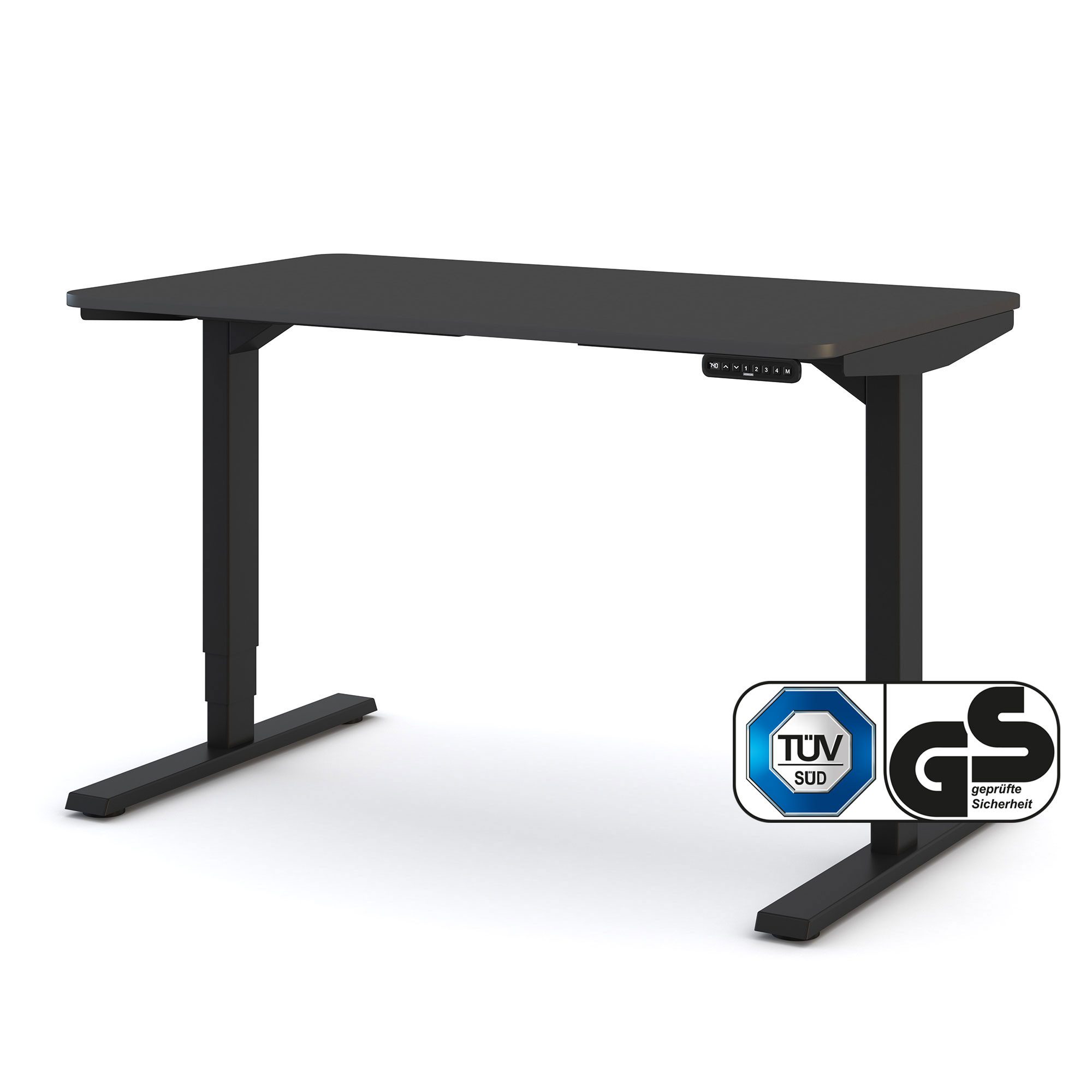 ASSMANN Büromöbel Schreibtisch Y-LINE Curved (120x70cm günstig online kaufen