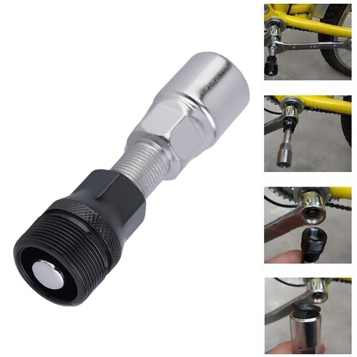 MidGard Crank Puller Bicycle Crank Puller Crank Puller for Square Taper Bottom Brackets/Cranks