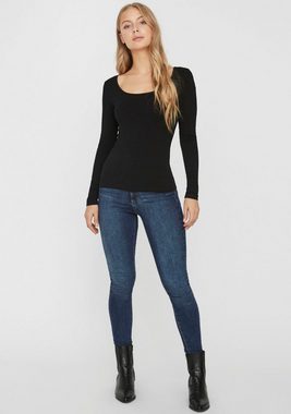 Vero Moda Langarmshirt VMMAXI aus Bio-Baumwolle