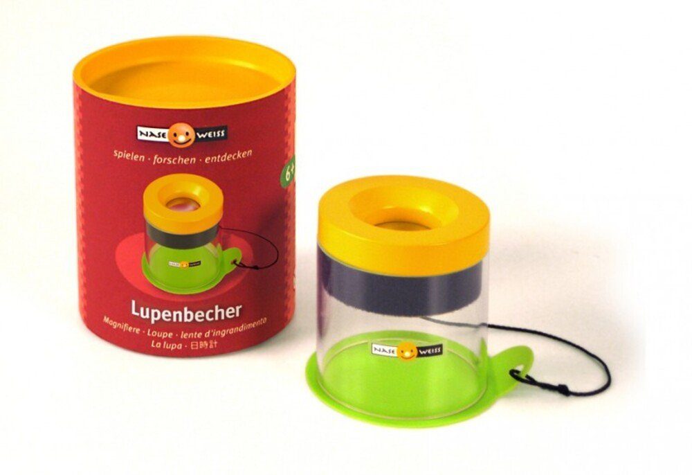 Naseweiss Experimentierkasten Lupenbecher