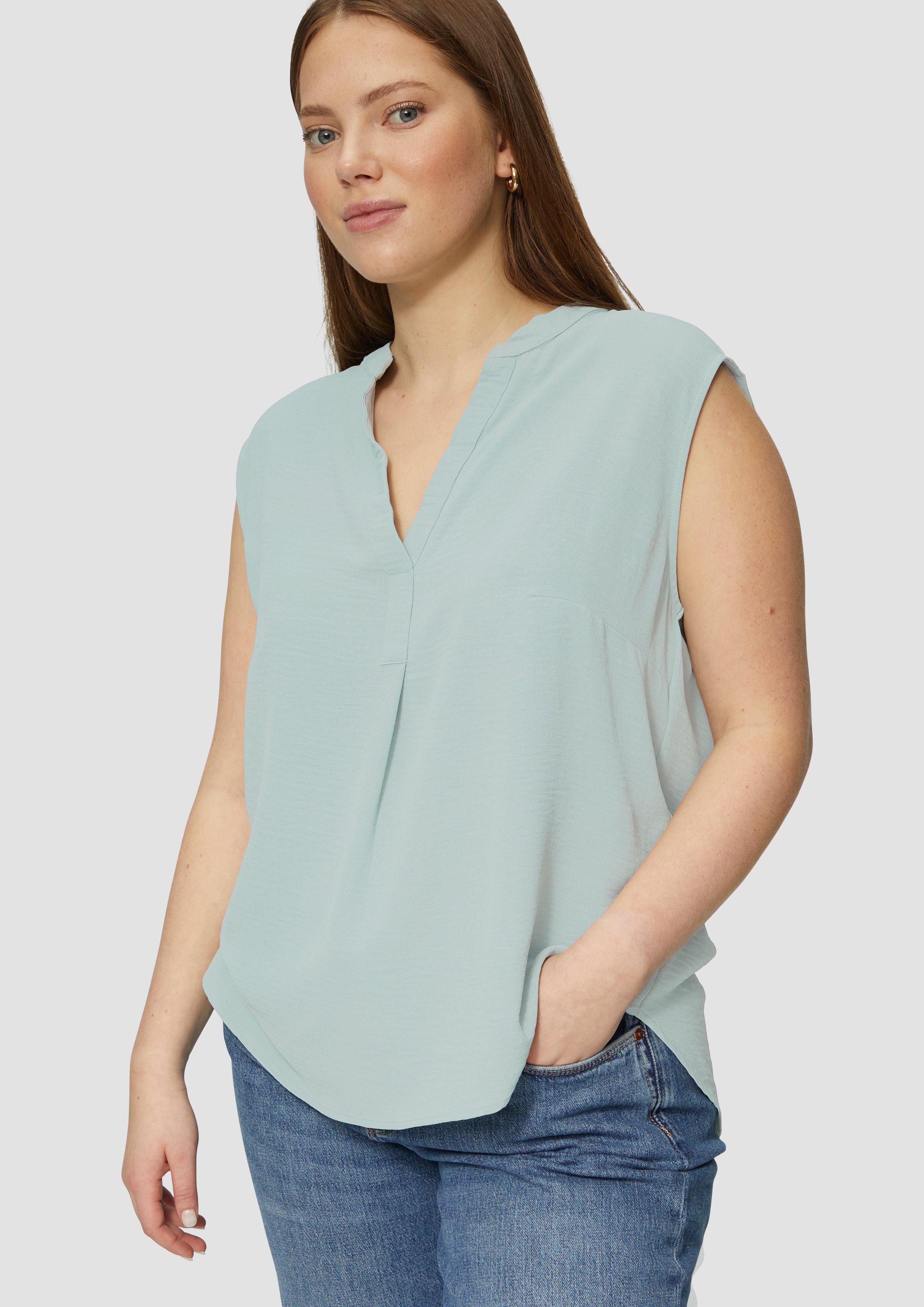 QS Langarmbluse Feminines Blusentop günstig online kaufen