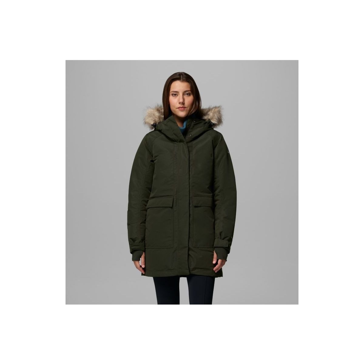 Columbia Outdoorjacke Women's Little Si II Waterproof Parka Wasserdichter Parka mit fortschrittlicher Wärmereflexion und