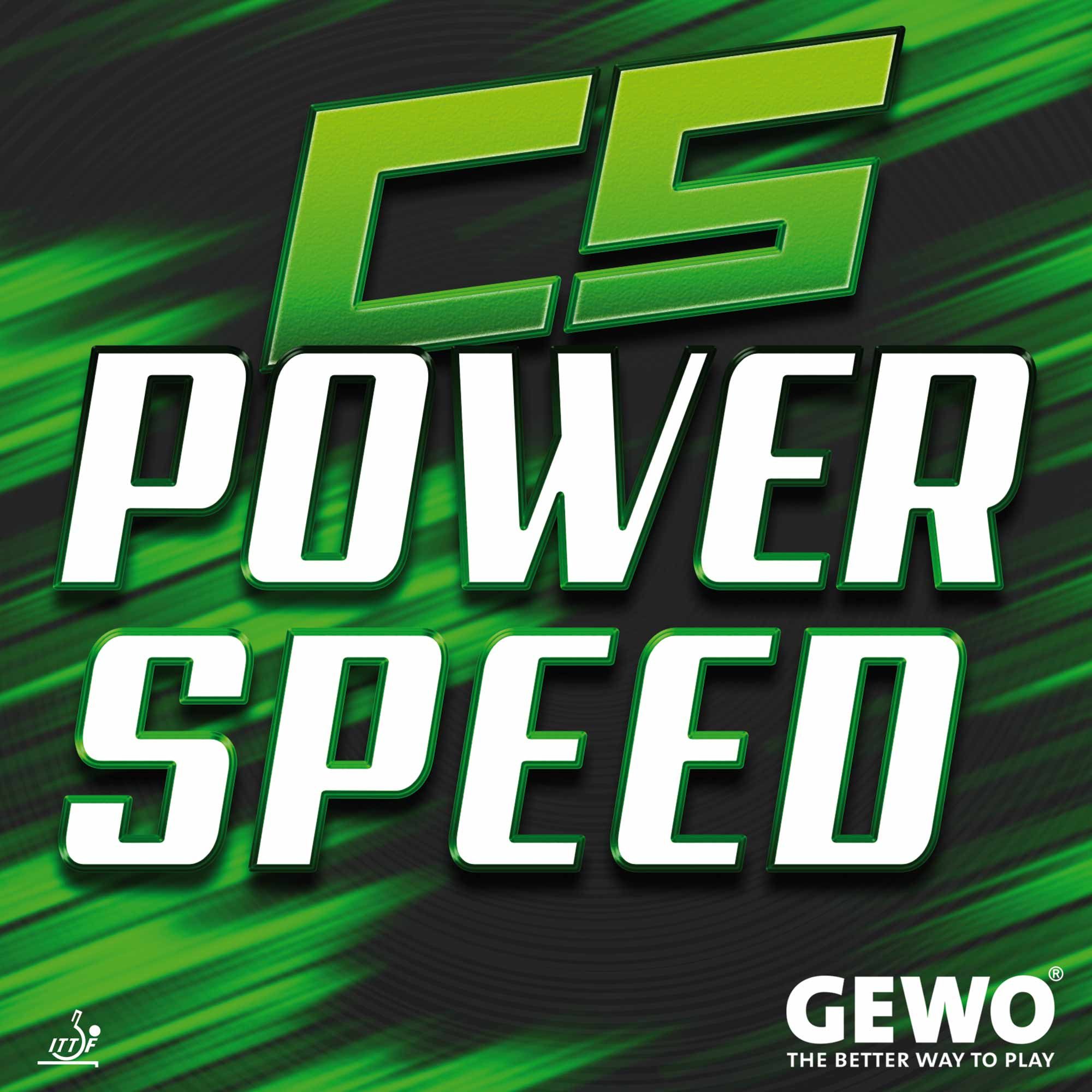 Tischtennisschläger Belag CS Powerspeed