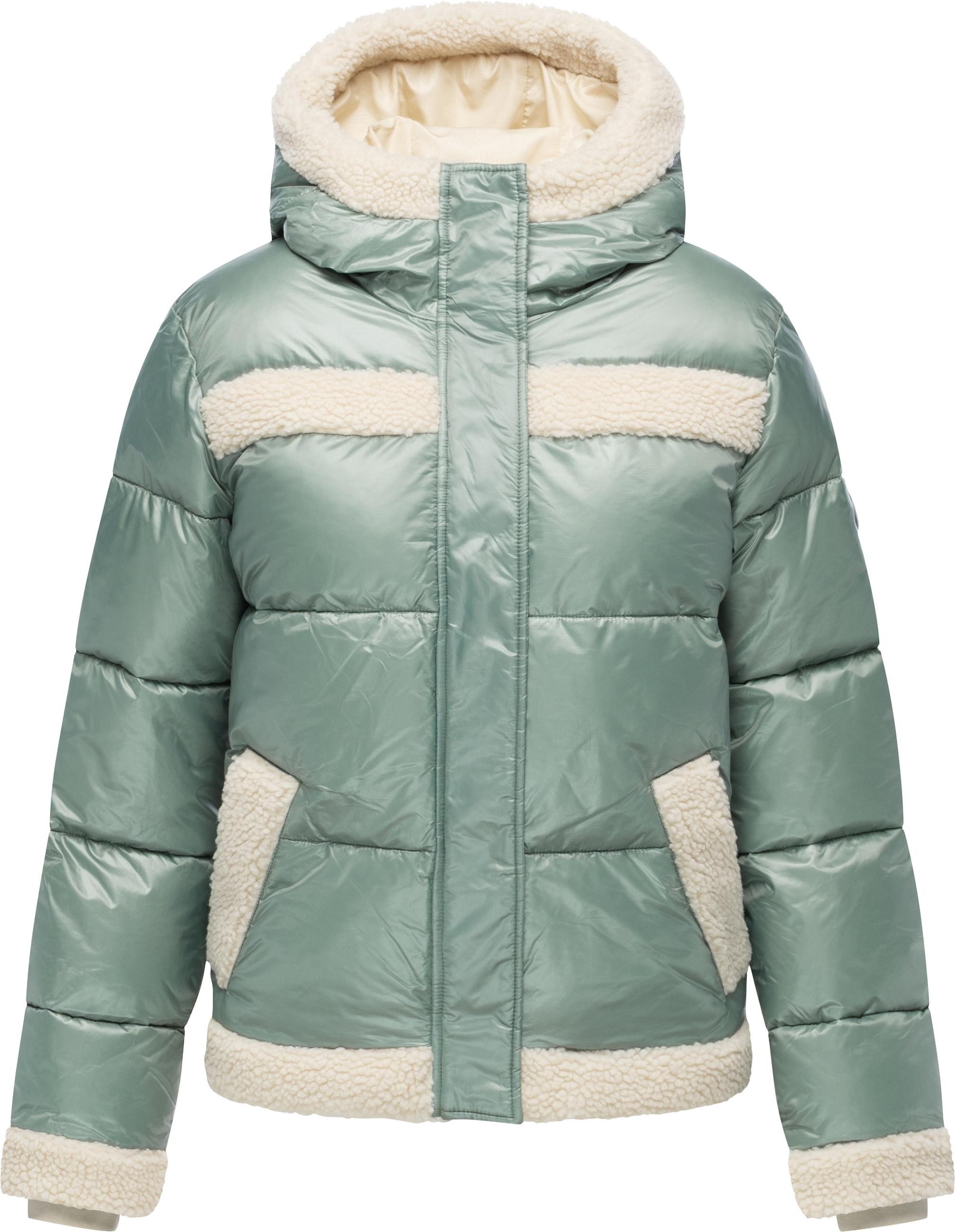 Ragwear Winterjacke Editah Shiny YOUMODO Jacke mit Plüsch-Details und glänz günstig online kaufen