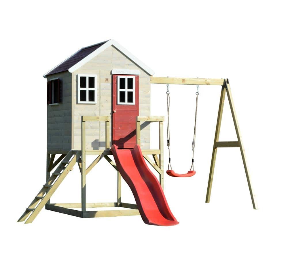 Wendi Toys Spielhaus Elefant, Geeignet für Kinder ab 3 Jahren, Traglast 50 kg, LxBxH 330x350x242cm