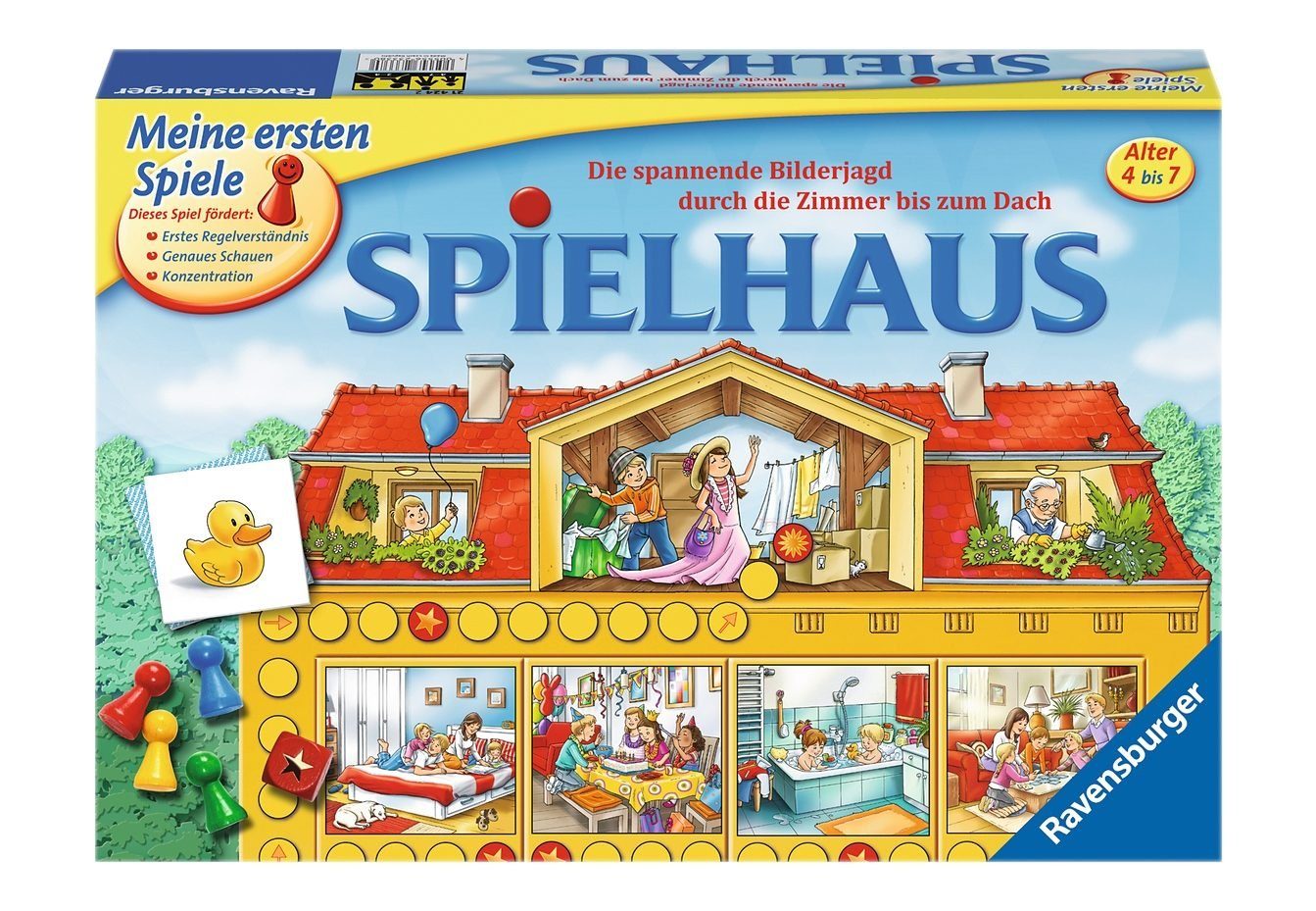 Ravensburger Spiel, Spielhaus, Made in Europe, FSC® - schützt Wald - weltweit