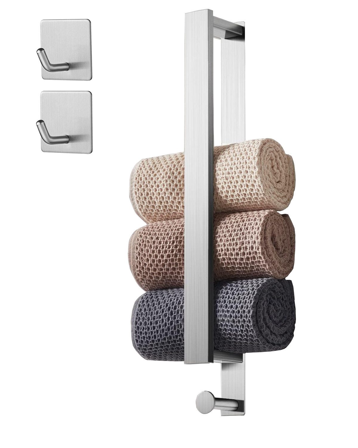 Refined Living Handtuchstange Ohne Bohren Handtuchhalter günstig online kaufen