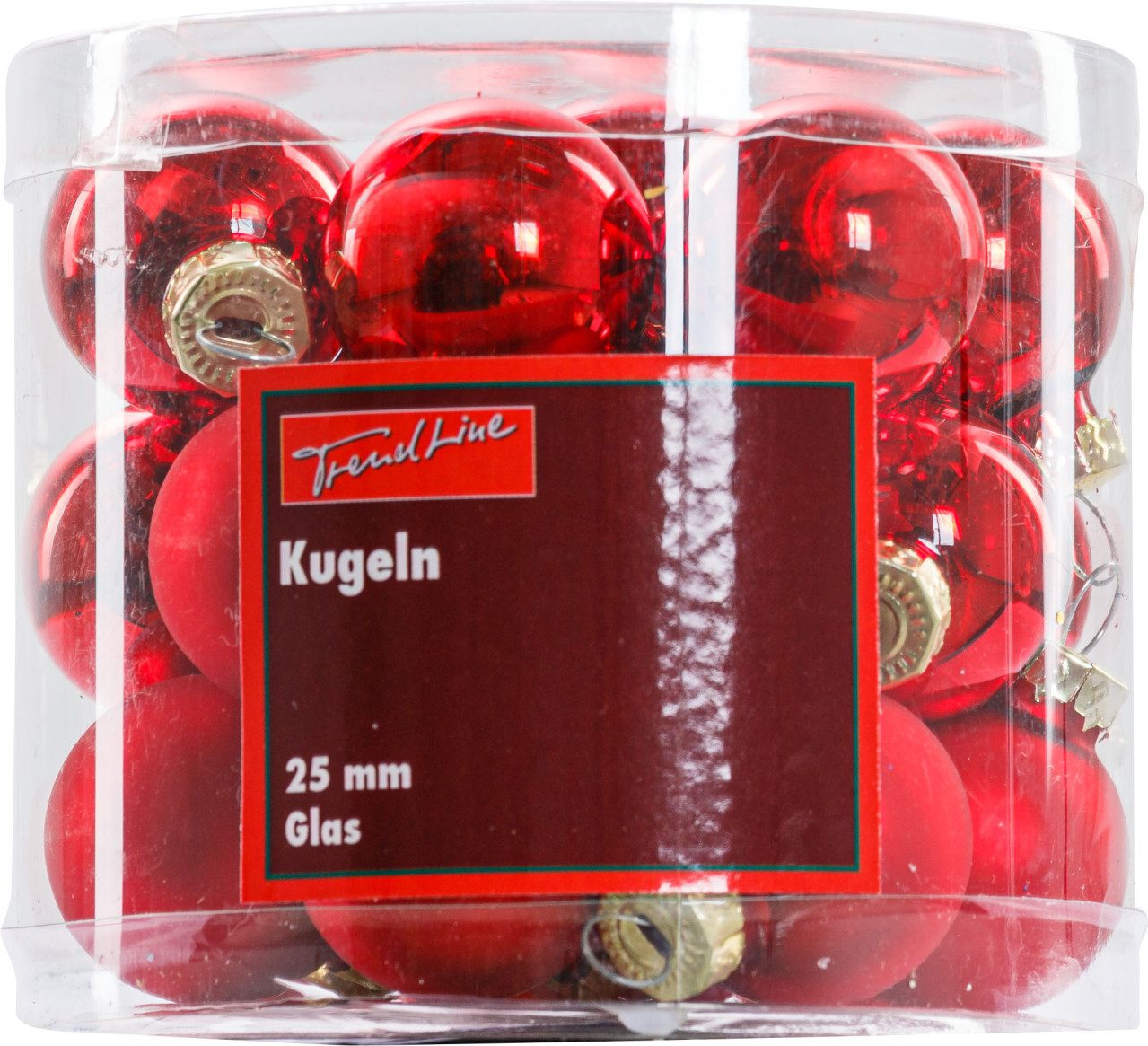 Trend Line Christbaumschmuck TrendLine Weihnachtskugeln aus Glas Ø 2,5 cm r günstig online kaufen