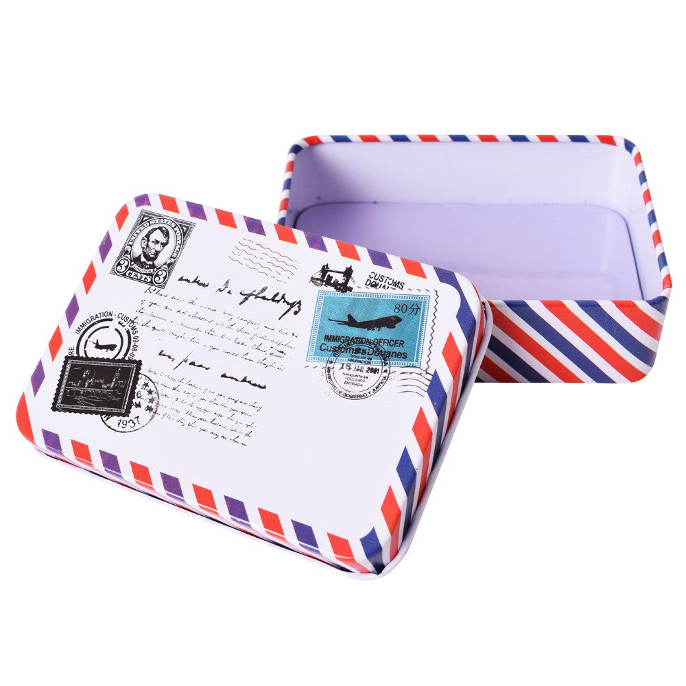 TE-DecoArt Aufbewahrungsdose 3 Stück Blechdose Metalldose Retro Dose 9 cm (einzeln verpackt), Bestens für Utensilien geeignet