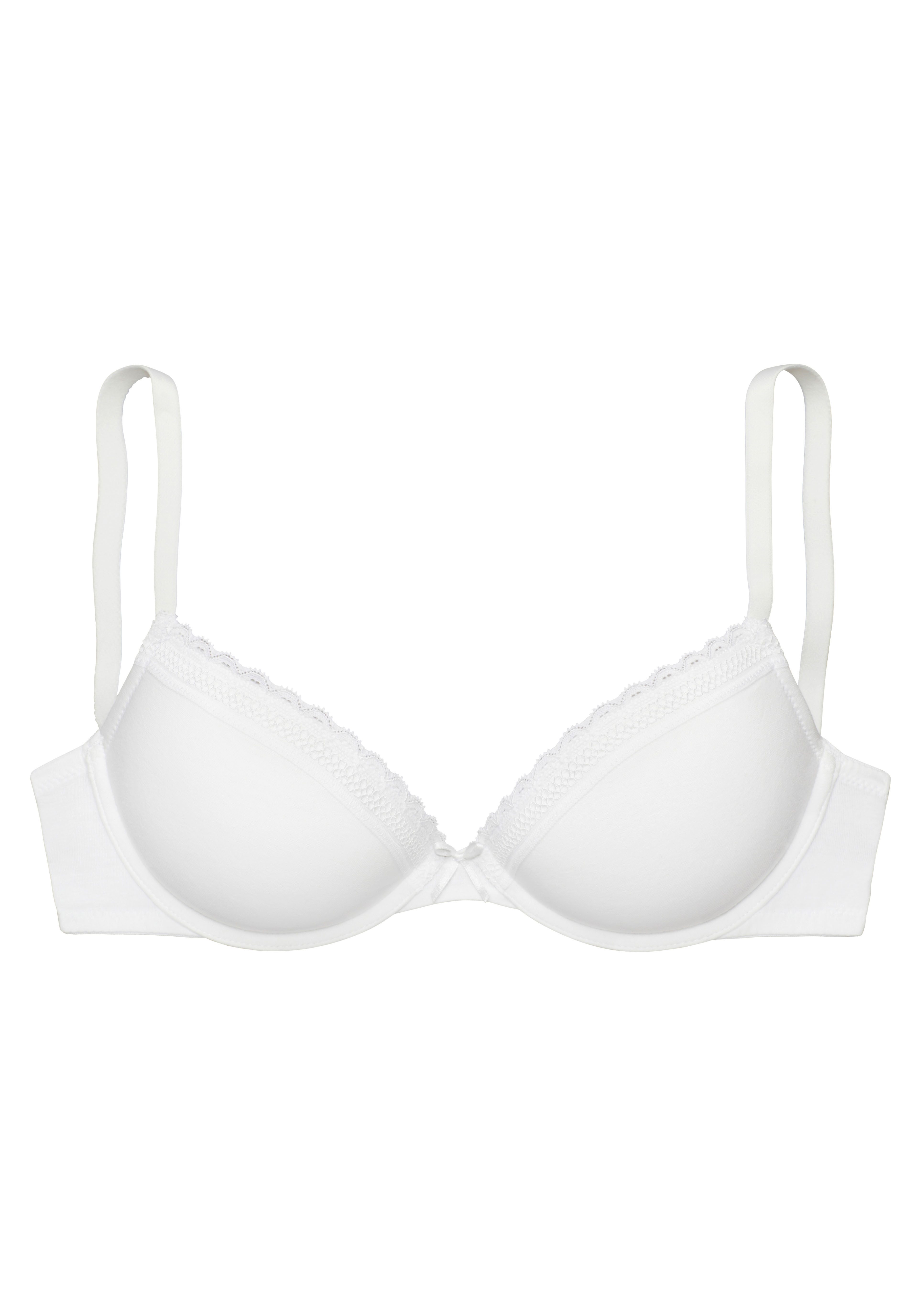 Vivance by Lascana Push-up-BH mit Bügel aus weicher Baumwollqualität