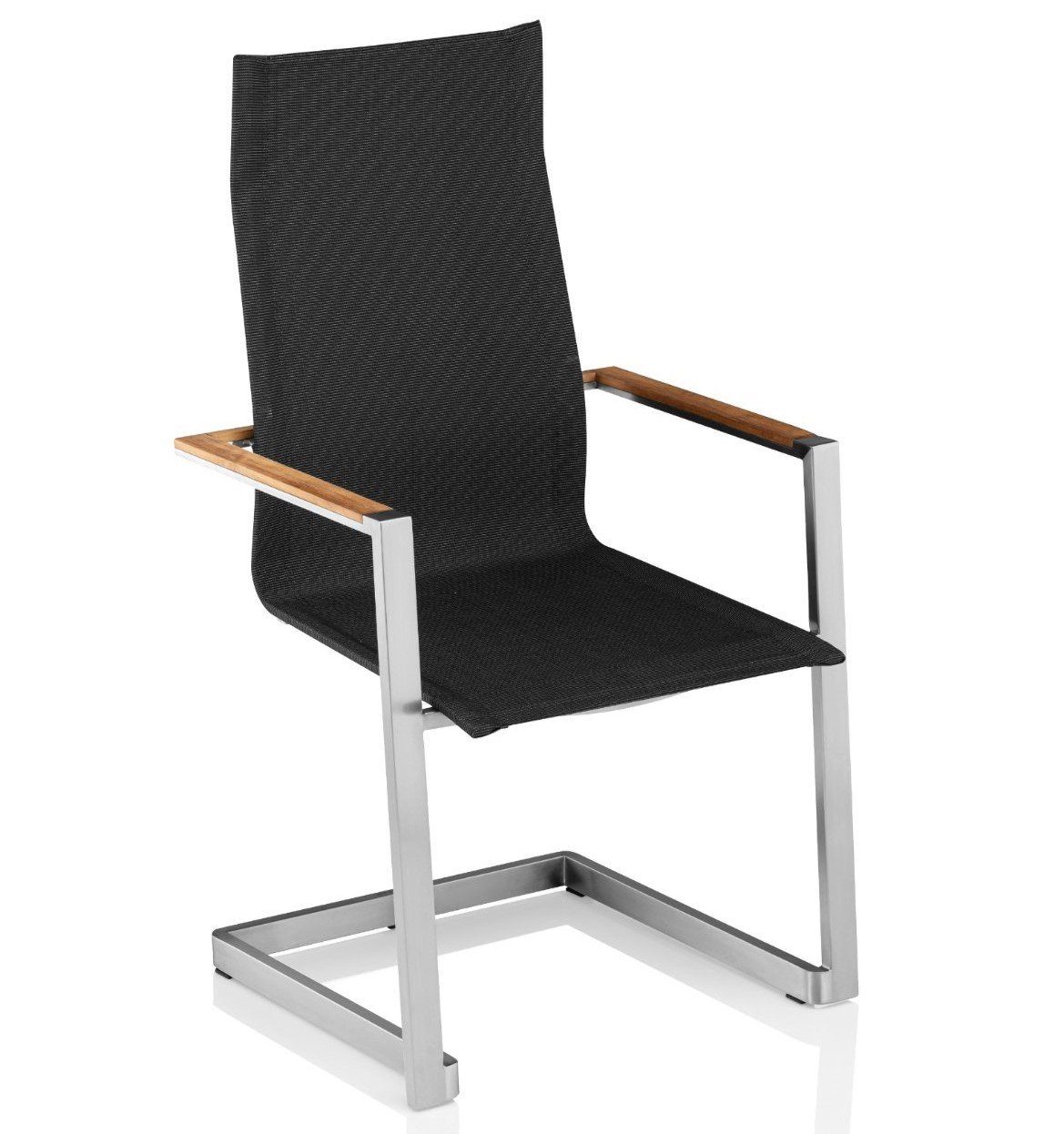 KETTLER Sessel Kettler Sessel Sense Freischwinger Edelstahl / Textilene