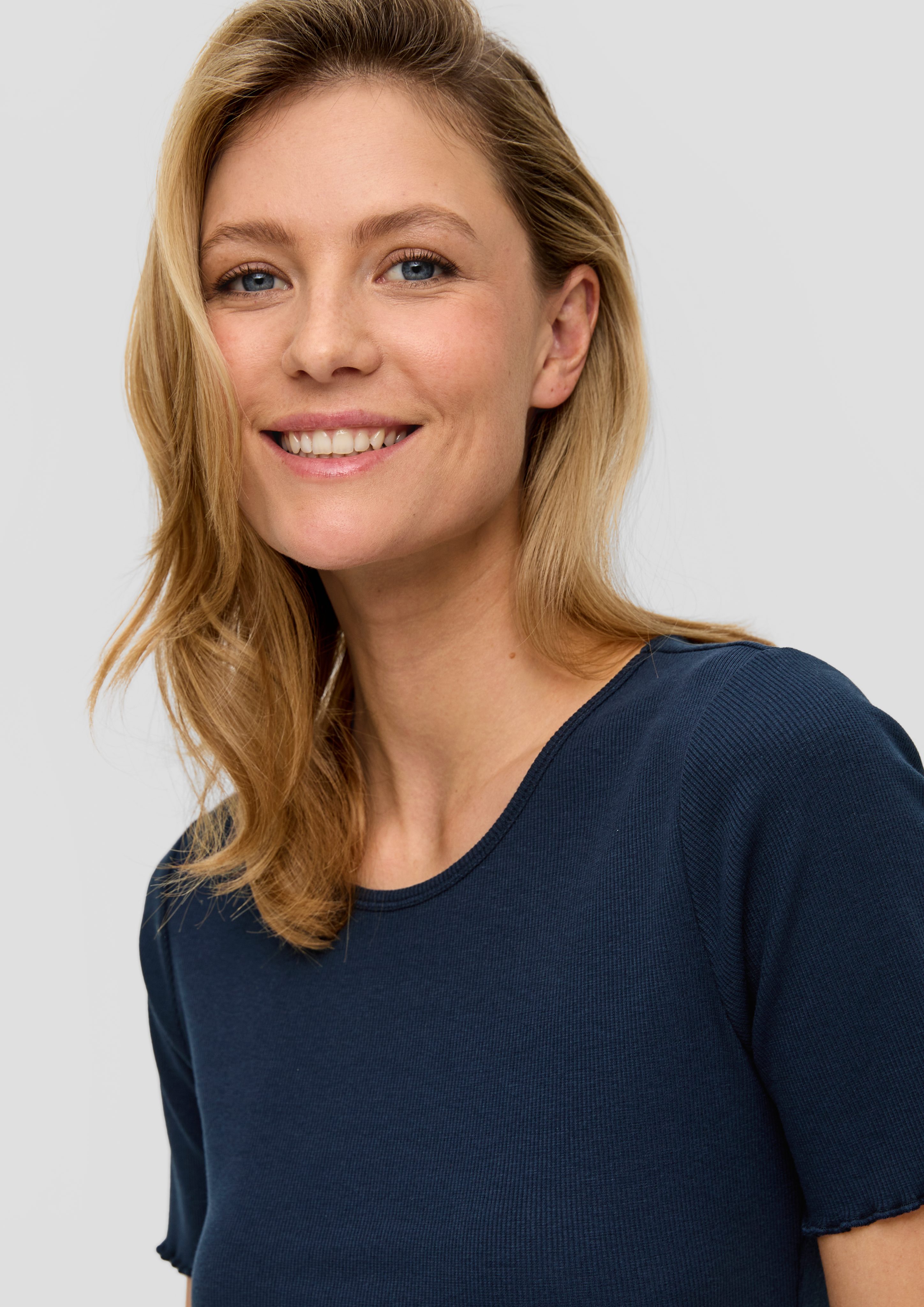 s.Oliver Kurzarmshirt Elastisches T-Shirt im Slim günstig online kaufen