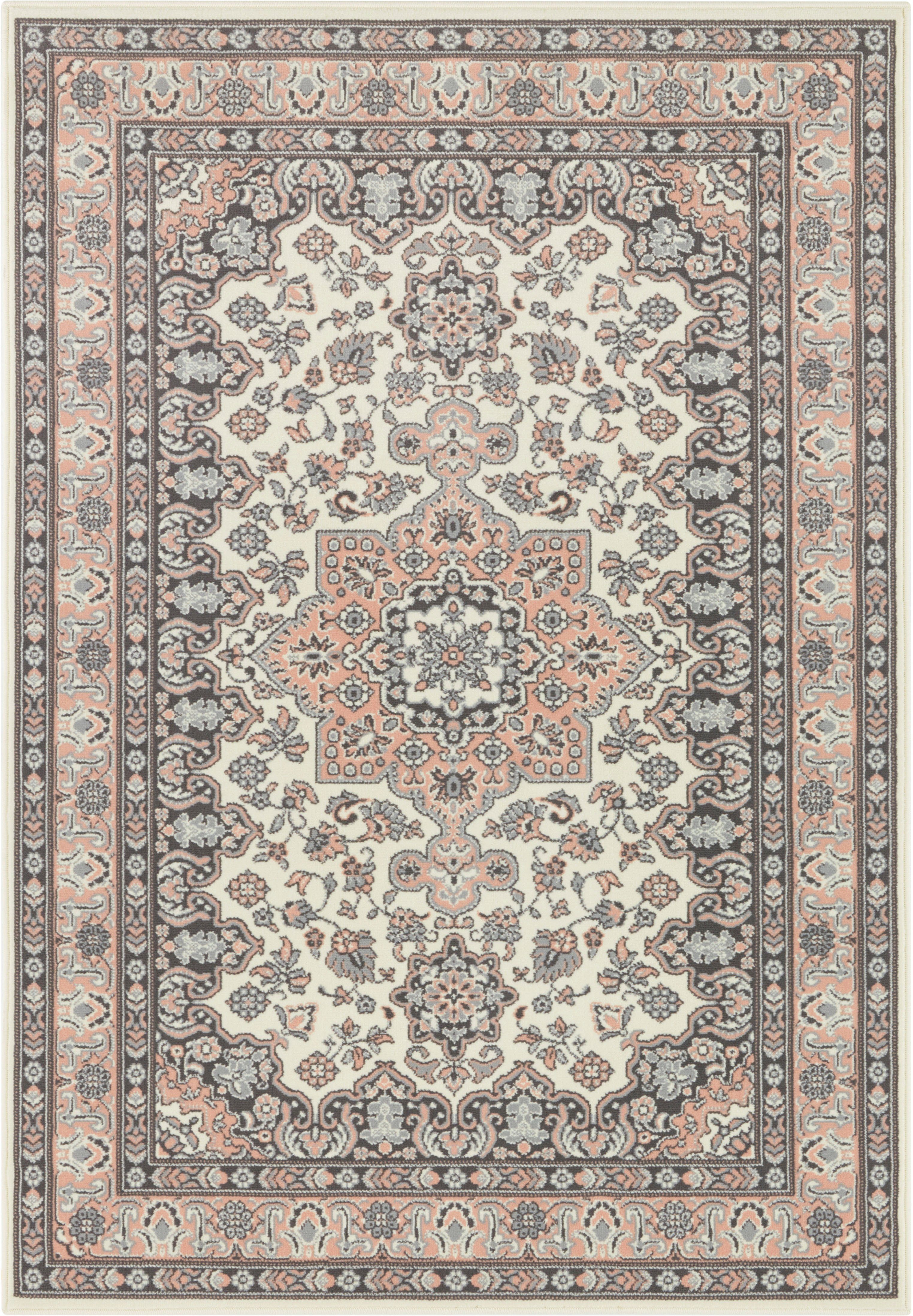 Teppich Parun Täbriz, NOURISTAN, rechteckig, Höhe: 9 mm, Kurzflor, Orient, Teppich, Vintage, Esszimmer, Wohnzimmer, Flur
