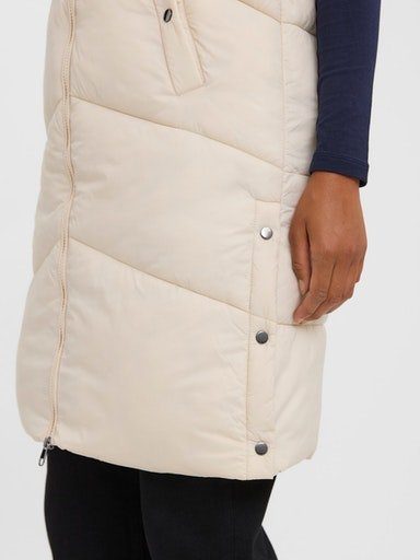 Vero Moda Steppweste VMUPPSALA NOOS WAISTCOAT Oatmeal 3-4