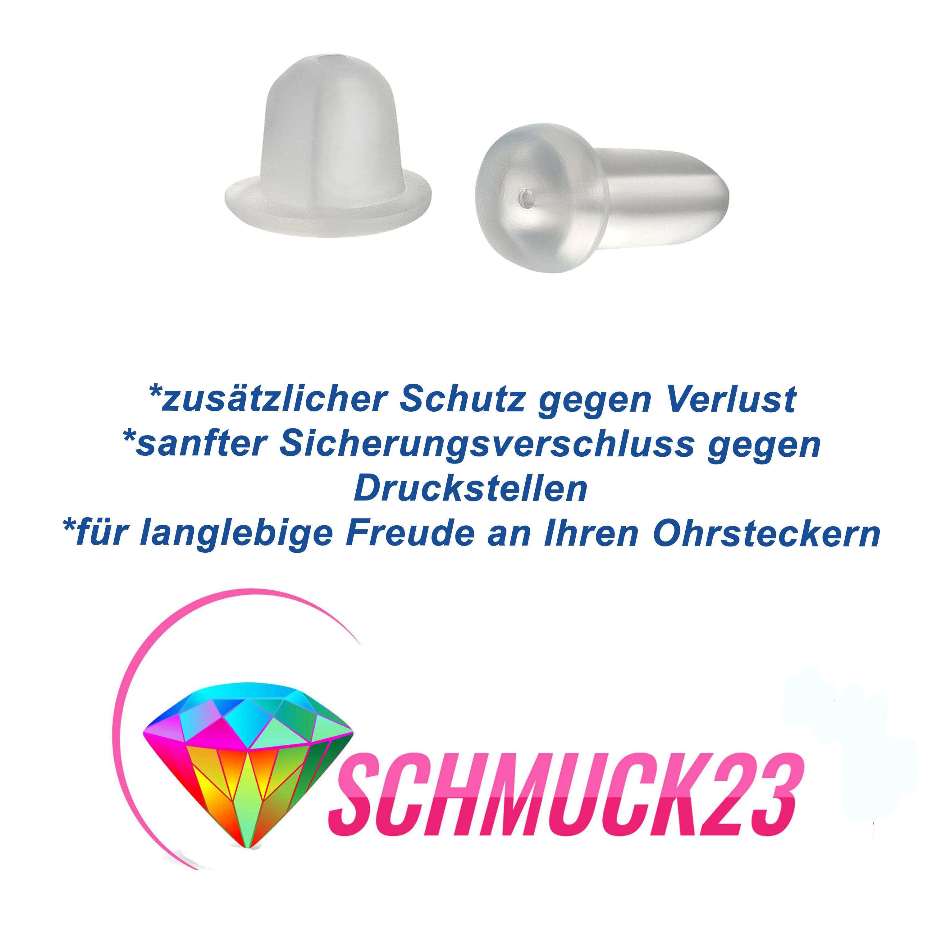 schmuck23 Paar Ohrstecker Kinder Ohrringe 925 Silber, Seehund Kinderschmuck Delfin Mädchen