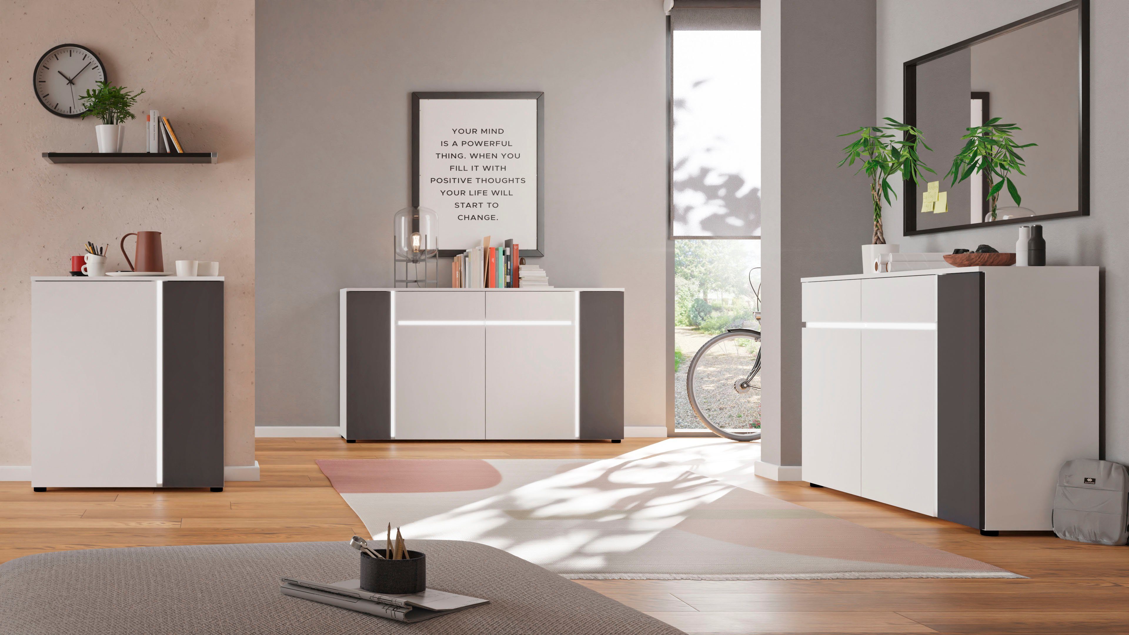 Sideboard Breite Gravit, 124 cm INOSIGN ca.