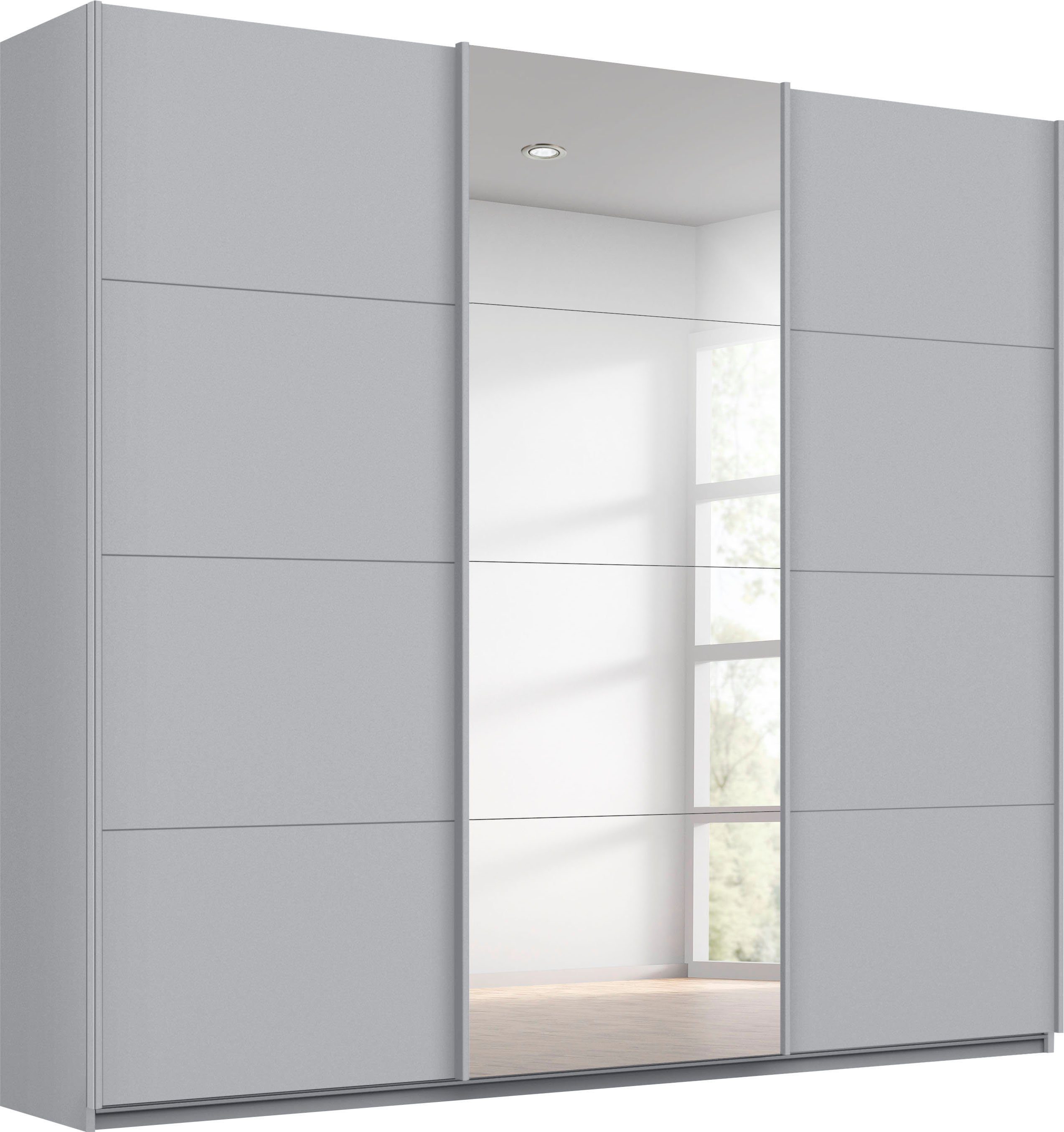 rauch Schwebetürenschrank Kleiderschrank Schrank Garderobe TOPSELLER OTELI inkl. Inneneinteilung (Breiten 203/271/315/360 cm Höhen 210/229 cm) mit 3 Innenschubladen sowie zusätzlichen Einlegeböden MADE IN GERMANY