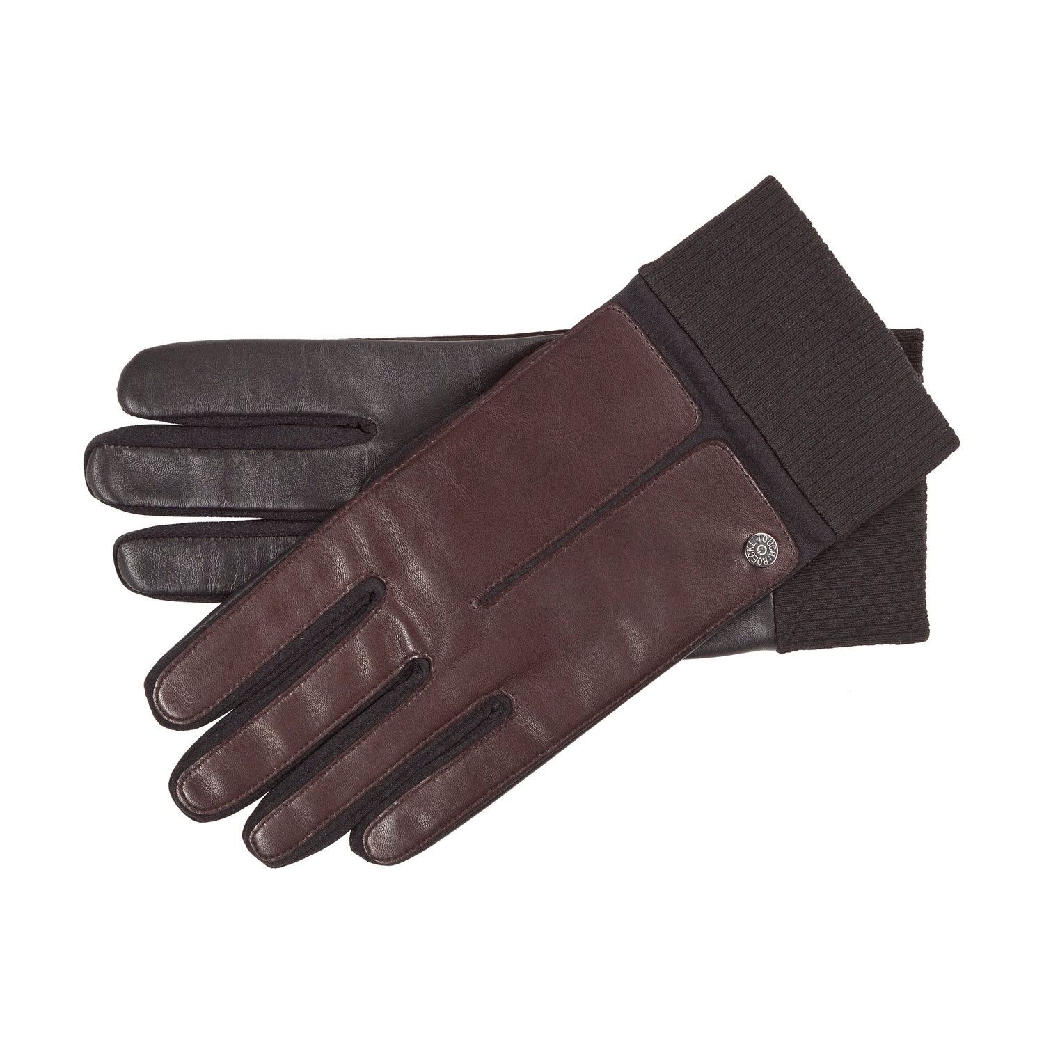 Roeckl Lederhandschuhe Touch mit Strickbund günstig online kaufen