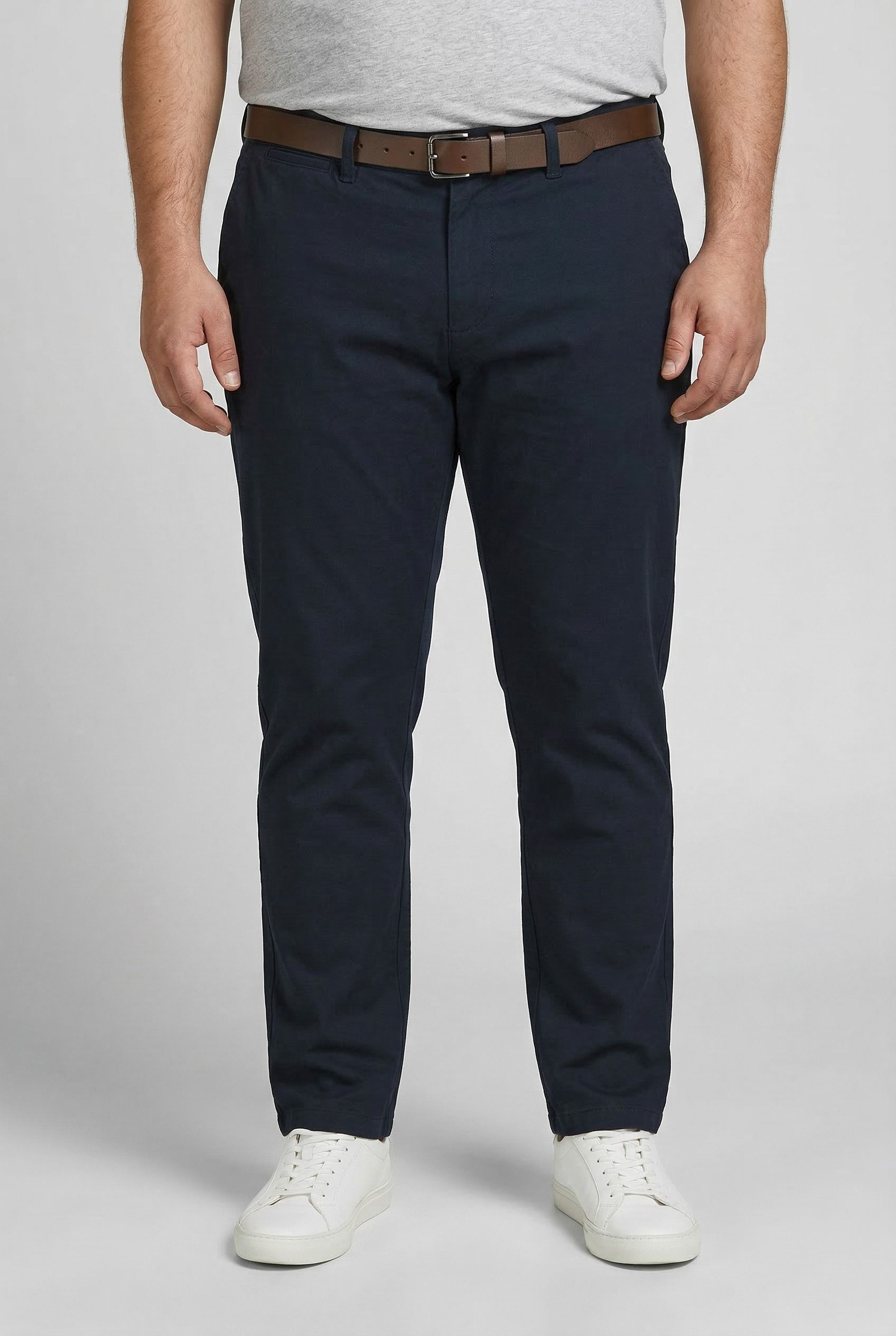 Jack & Jones PlusSize Chinohose JPSTMARCO ADAM BELTED CHINO PLS
